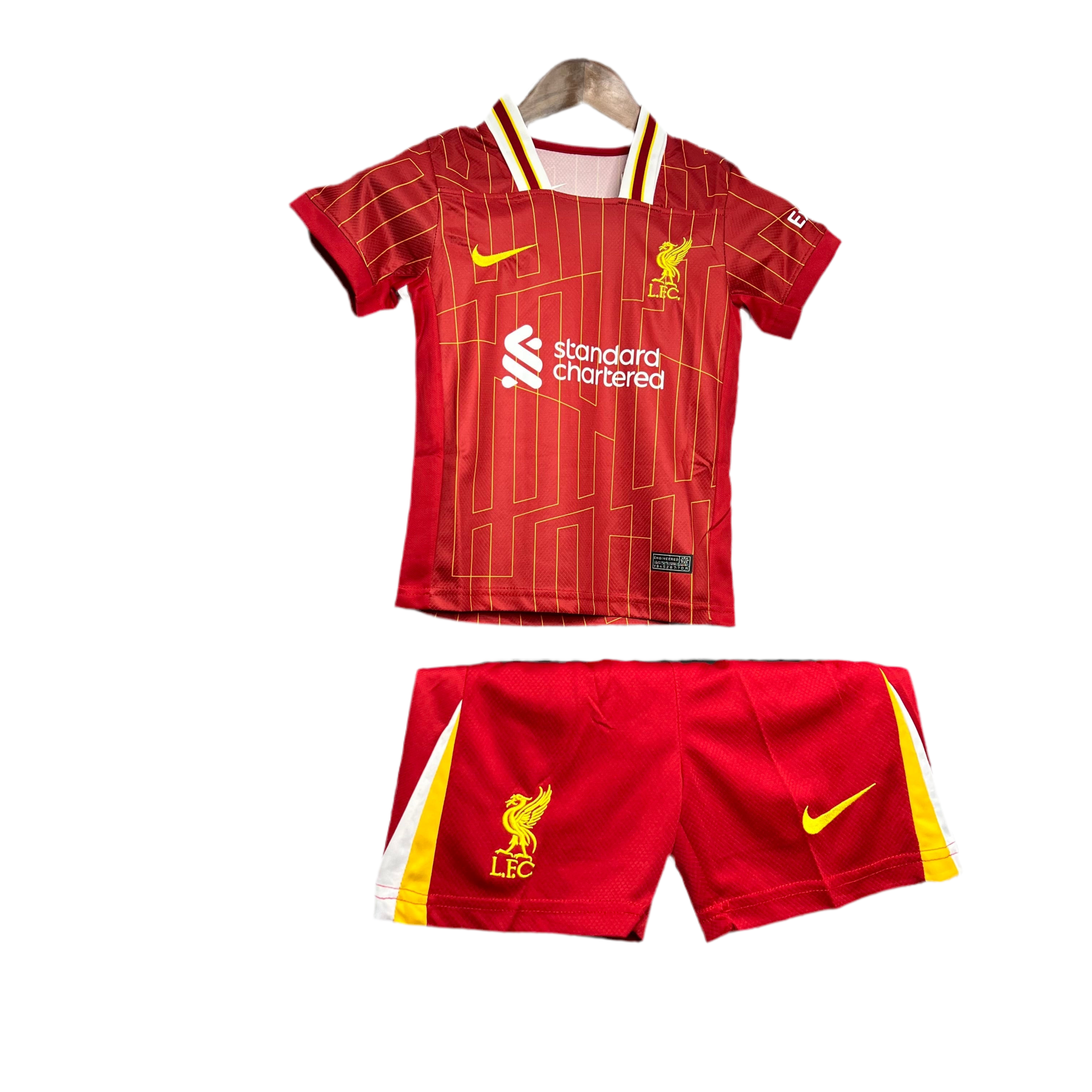 Kit infantil Liverpool I 24/25 - Vermelho