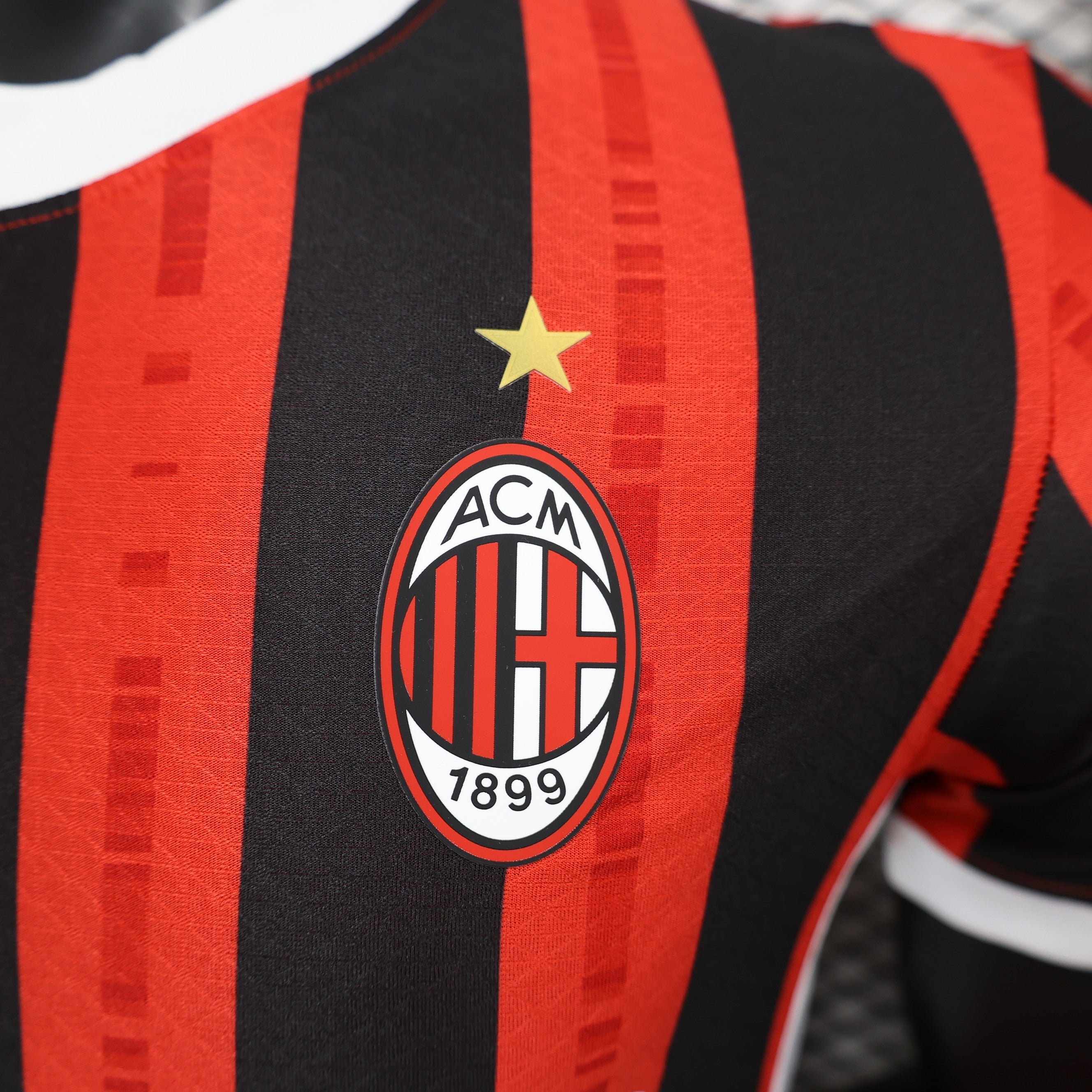 Camisa Milan I 24/25 Vermelha - Jogador