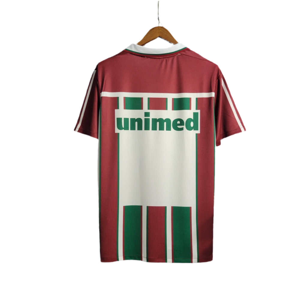 Camisa Fluminense Retrô 2002/2003 Vermelha e Verde