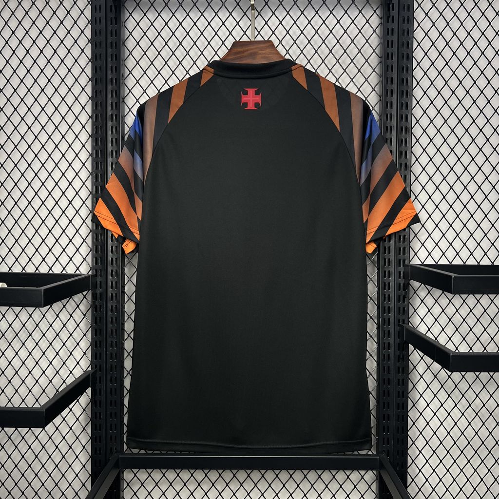 Camisa Vasco Pré-Jogo Preta 24/25