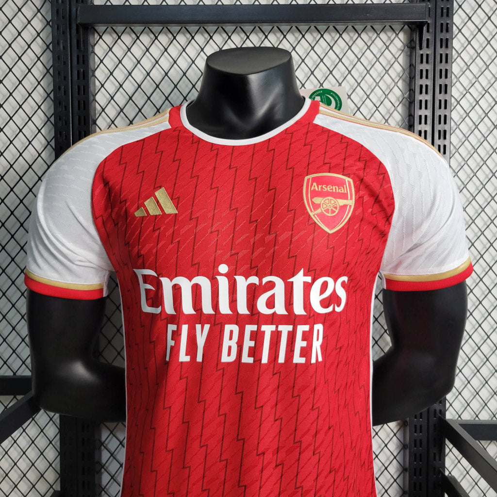 Camisa Arsenal I 23/24 Vermelha - Masculino Jogador