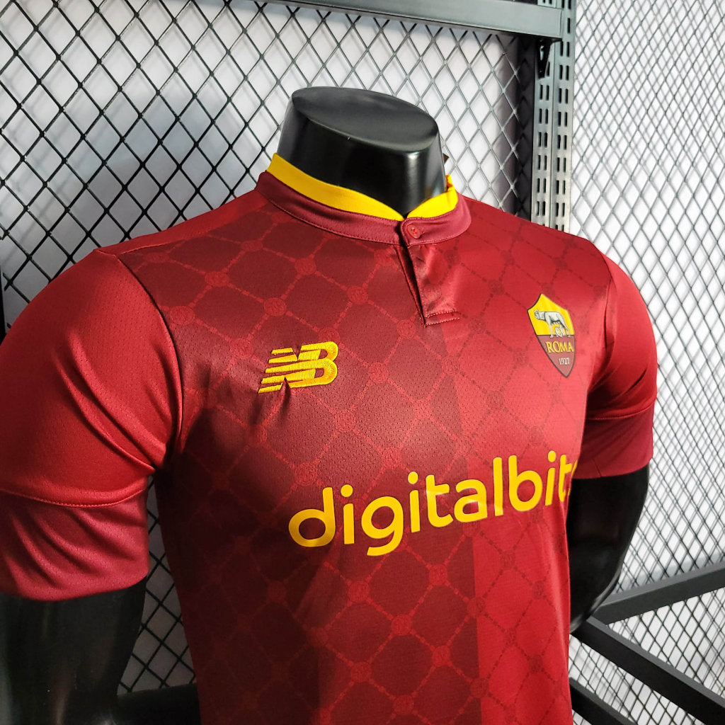 Camisa Roma I 23/24 Vermelha - New Balance - Jogador