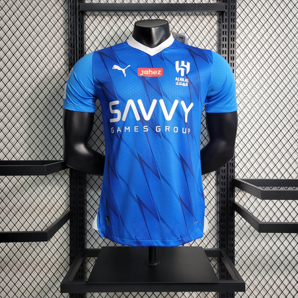 Camisa Al Hilal I 23/24 - Azul - Masculino Jogador