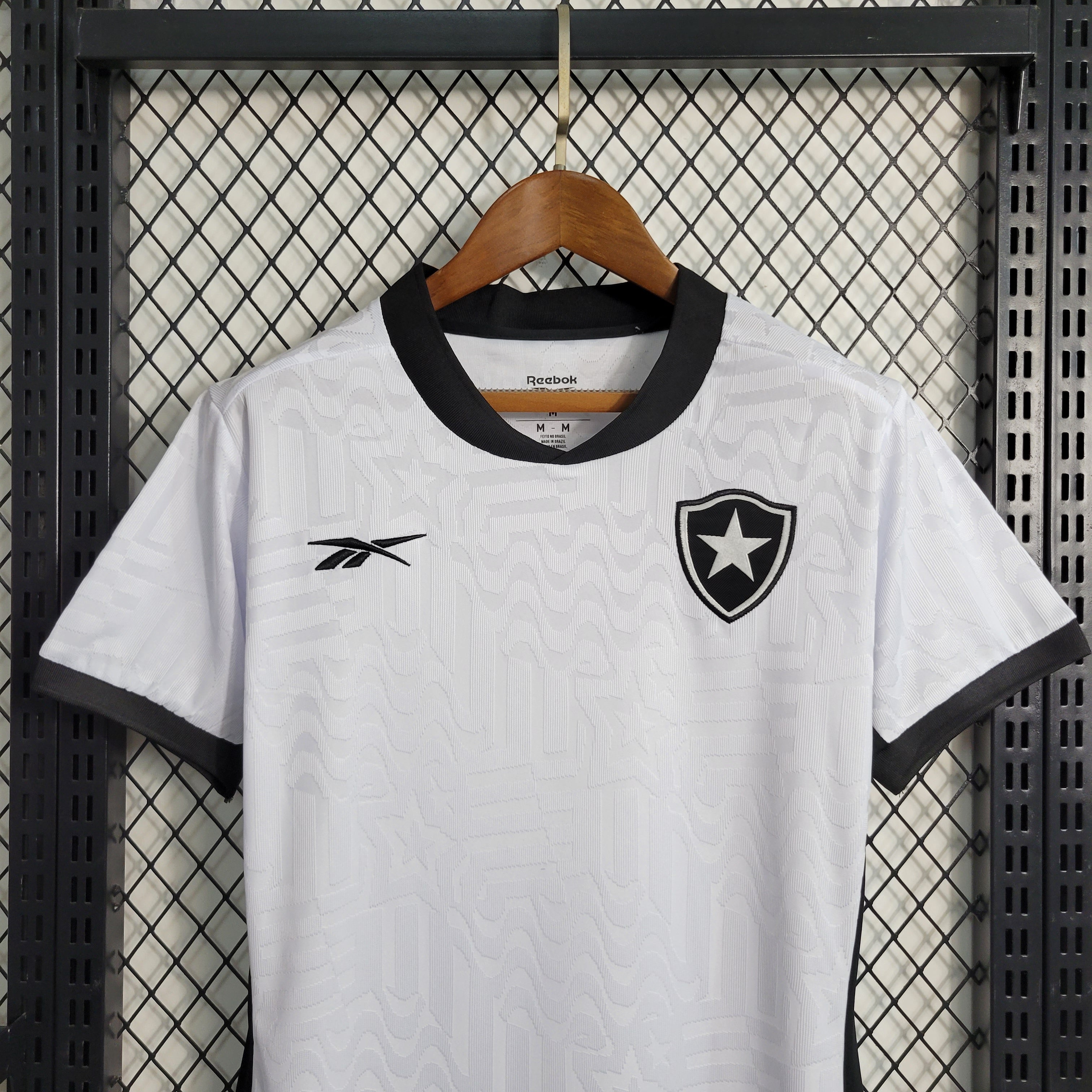 Camisa Botafogo II 23/24 Feminina- Branco e Preto