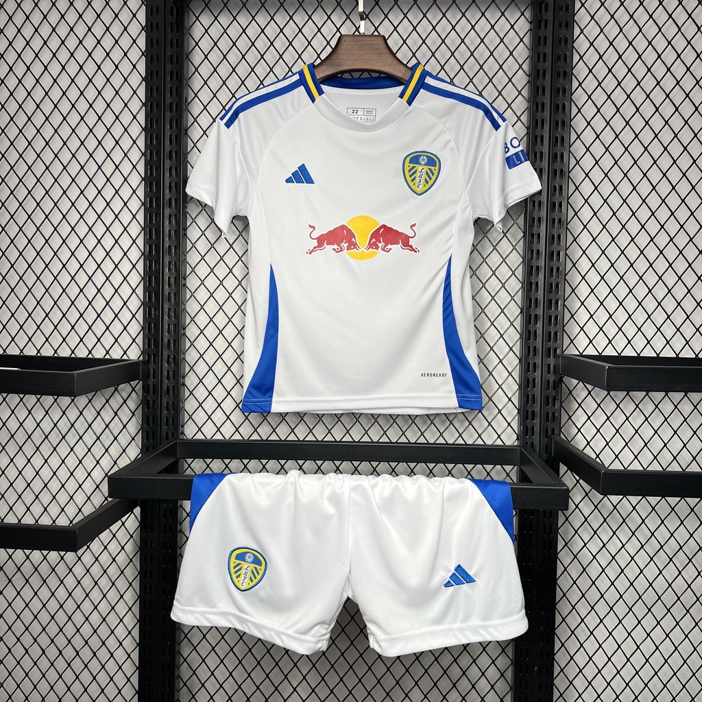 Kit infantil Leeds United F.C I 24/25 - Branco