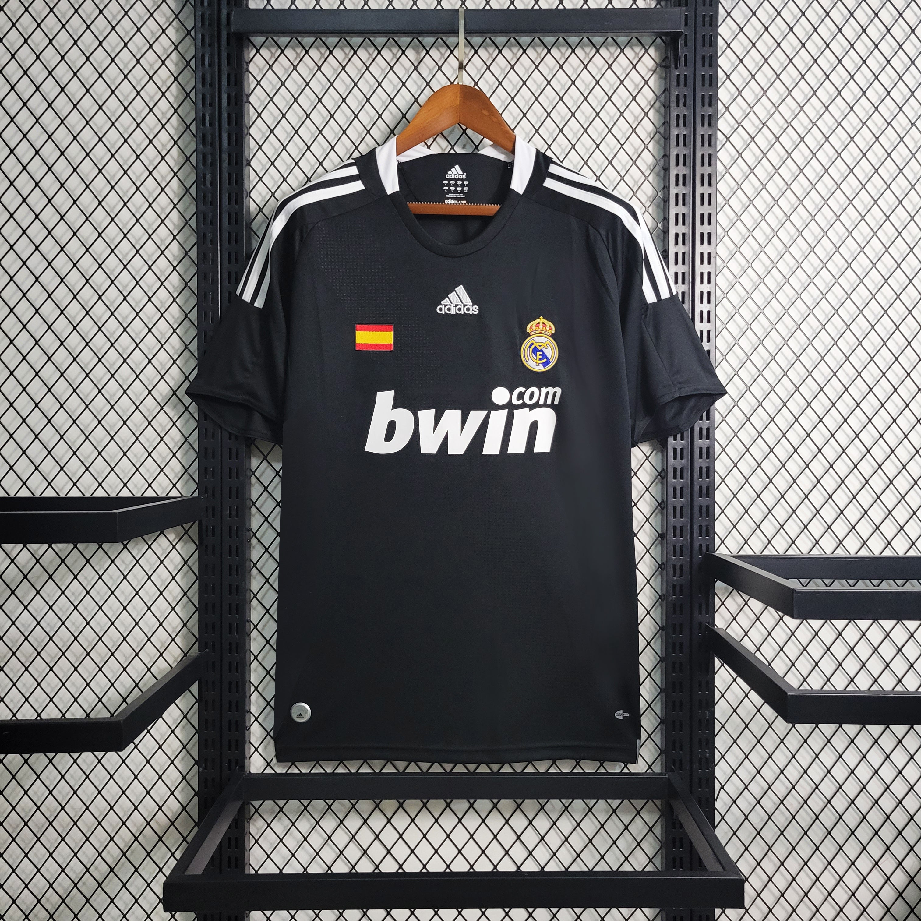 Camisa Real Madrid Retrô 2008/2009 Preta