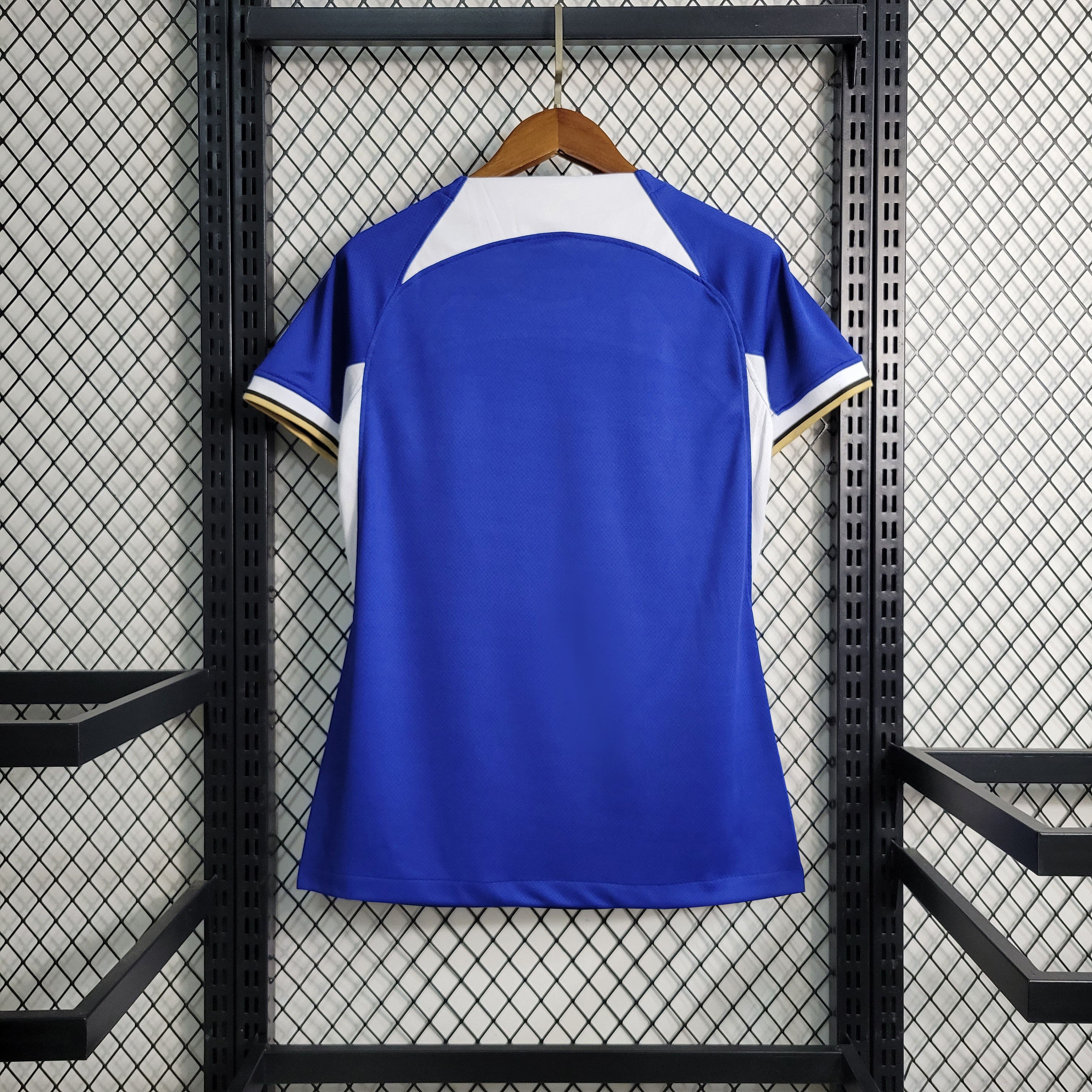 Camisa Chelsea Feminina I 23/24 Azul