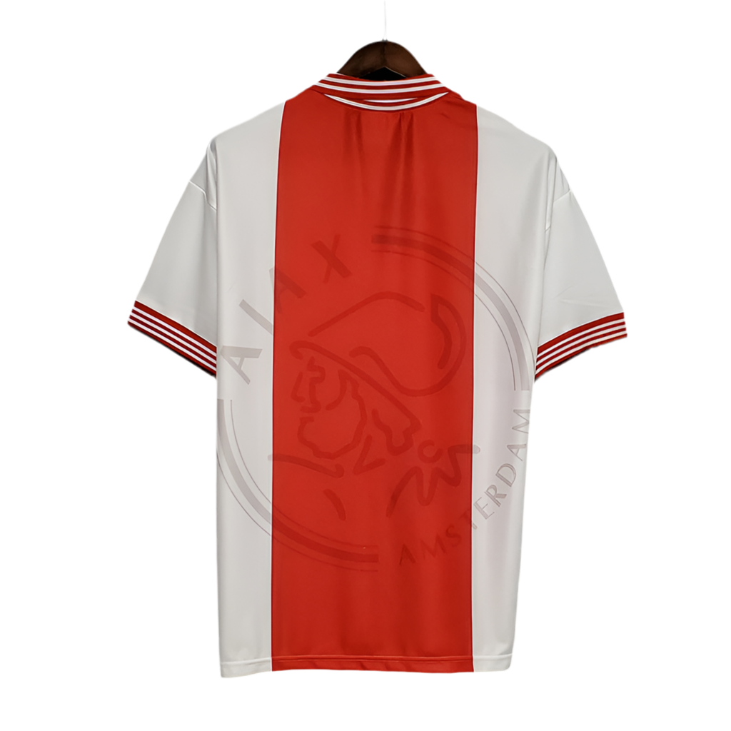Camisa Ajax Retrô 1995/1996 Vermelha e Branca