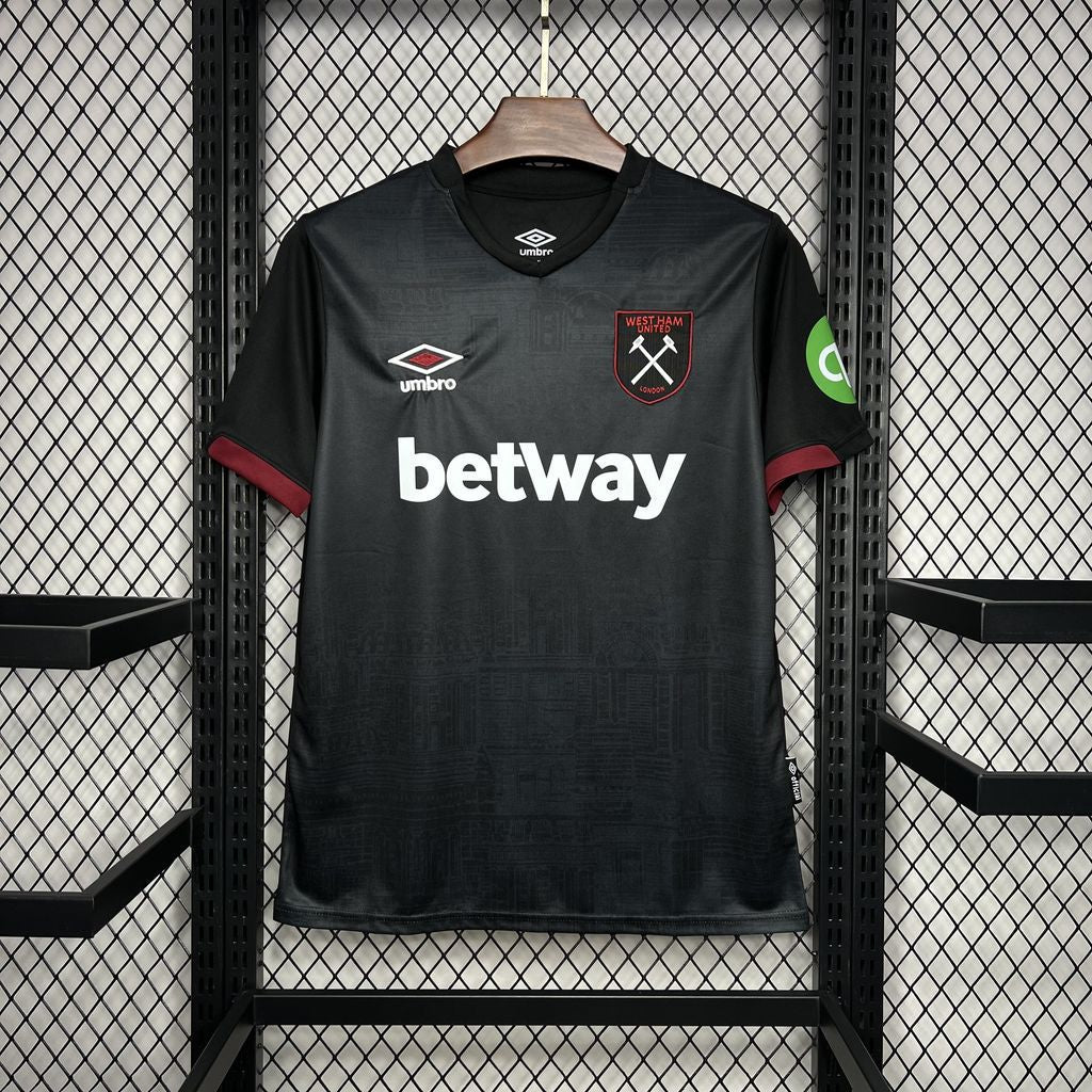 Camisa West Ham Home 24/25 Versão Torcedor