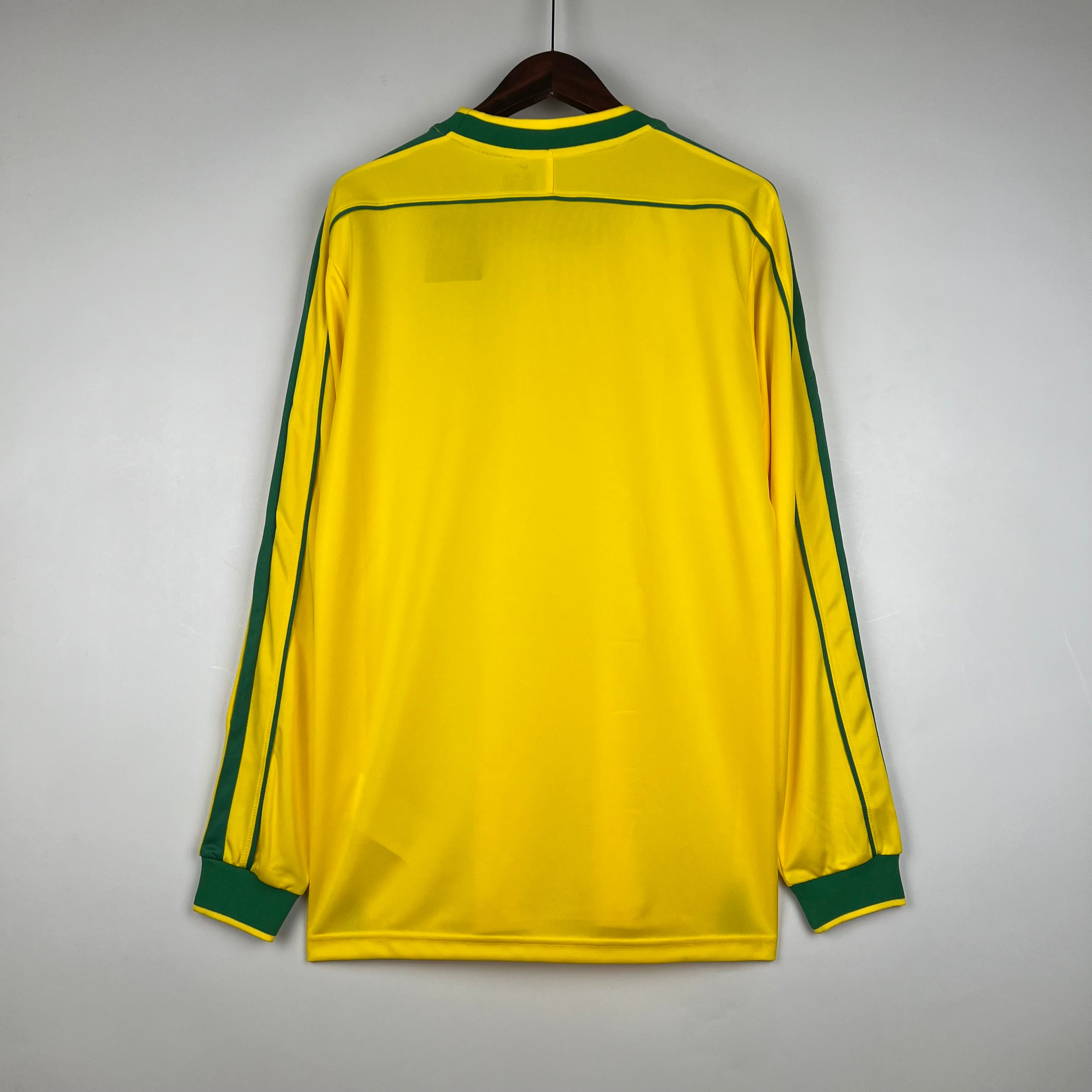 Camisa Seleção Brasil Retrô 1998 Amarela e Verde