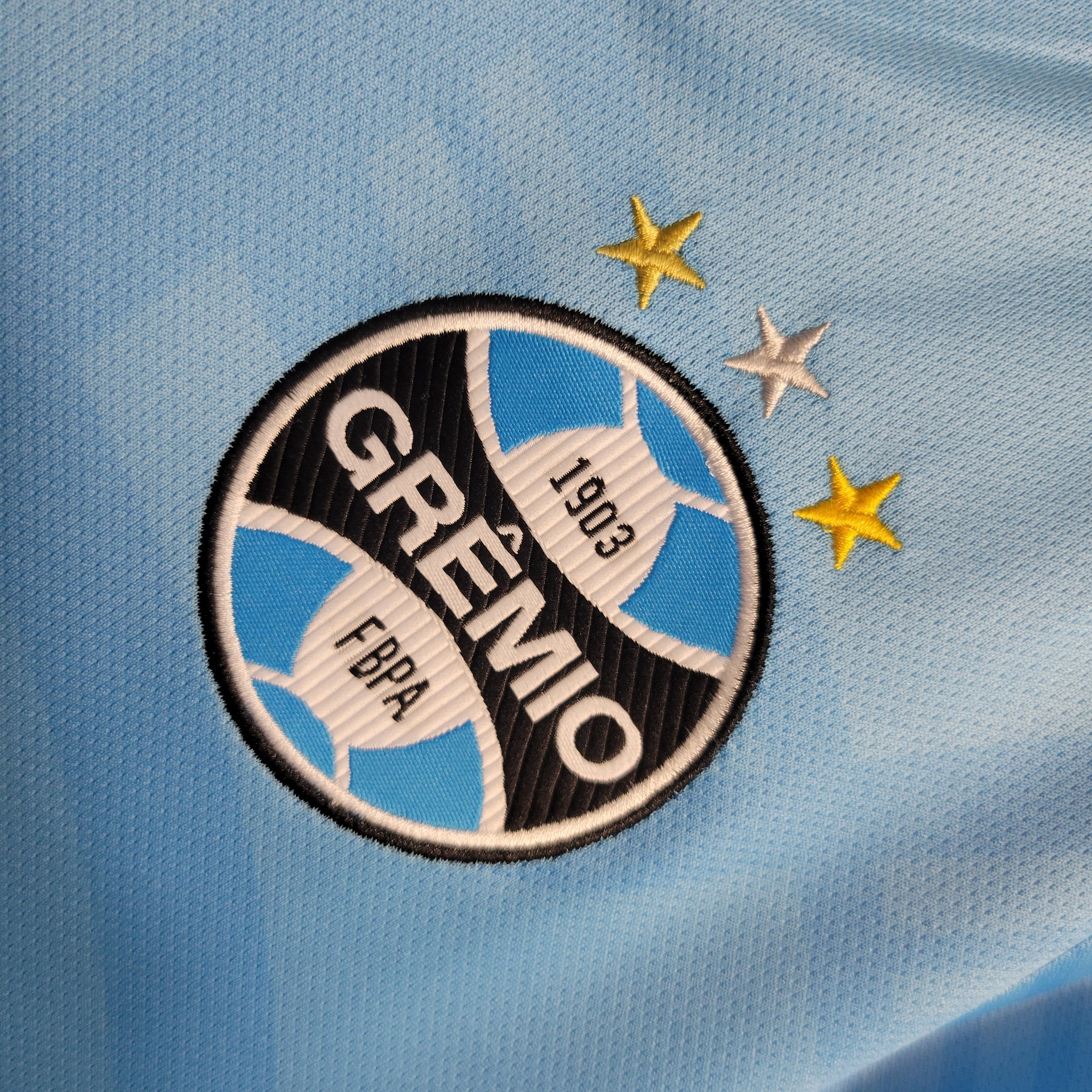 Camisa Feminina Grêmio II 23/24 Azul Celeste
