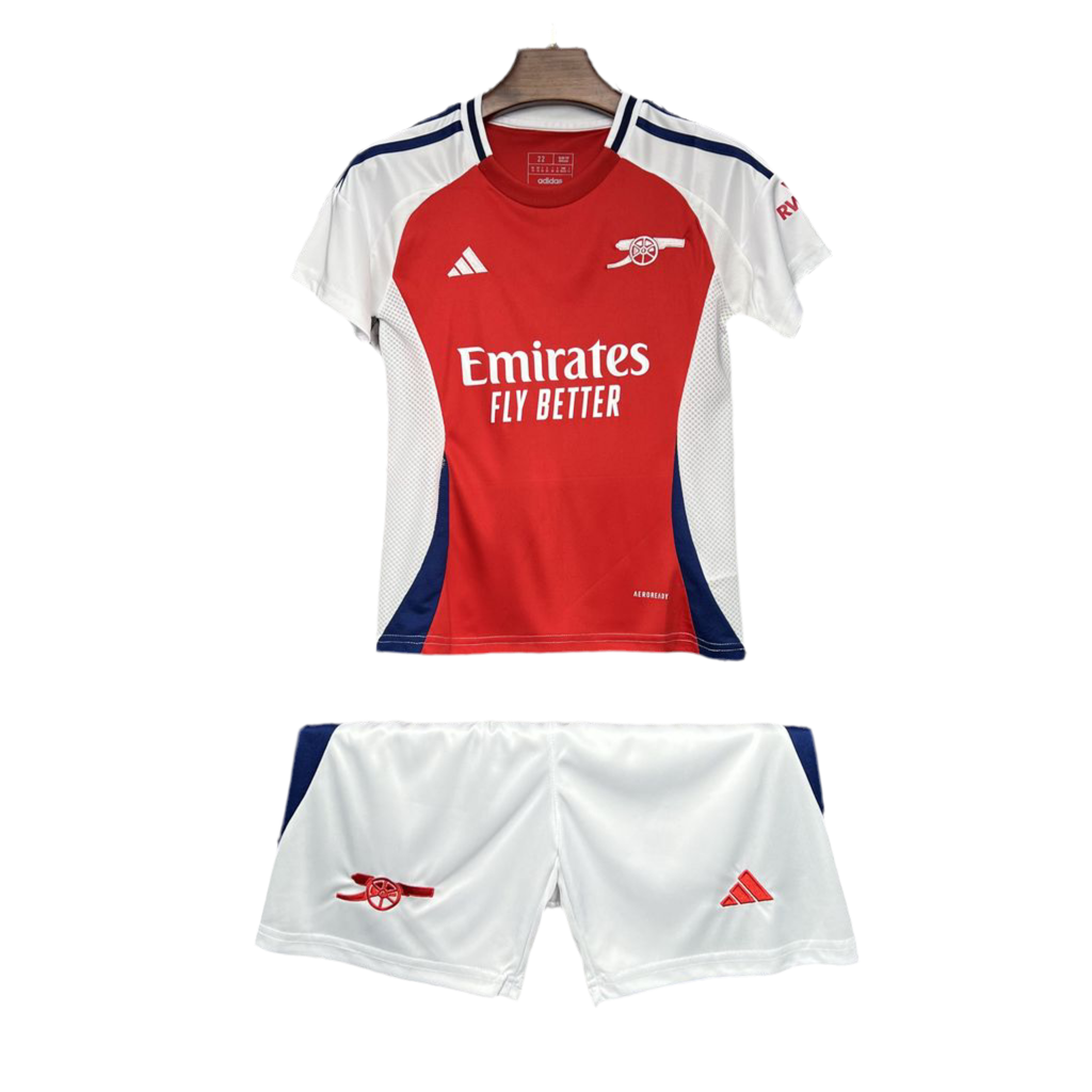 Kit infantil Arsenal I 24/25 - Vermelho