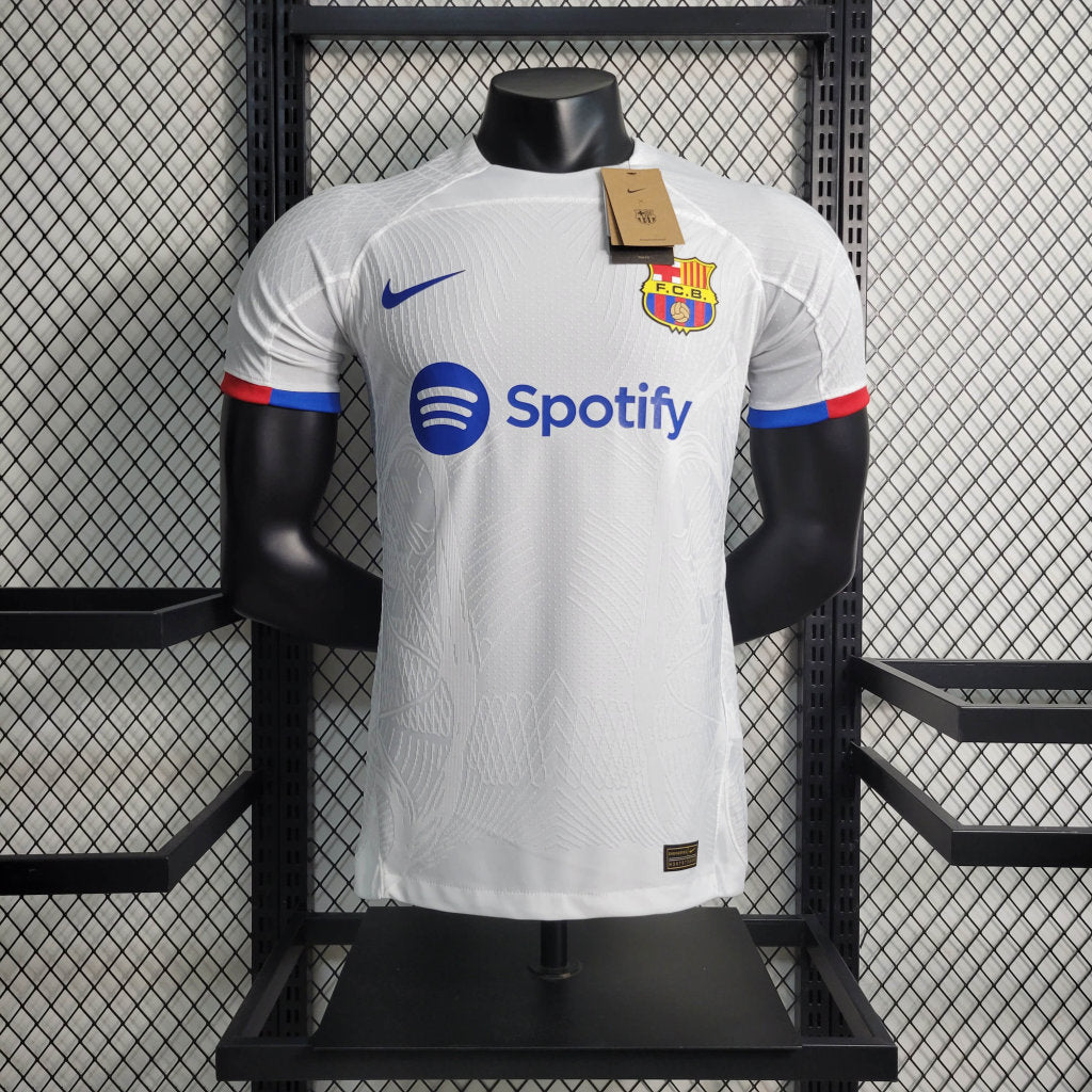 Camisa Barcelona II 23/24 Branca - Jogador