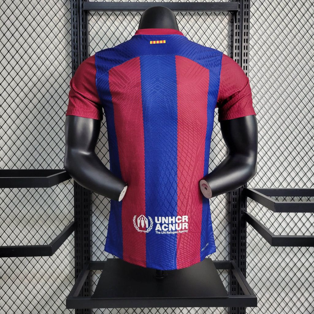 Camisa Barcelona I 23/24 Grená - Jogador