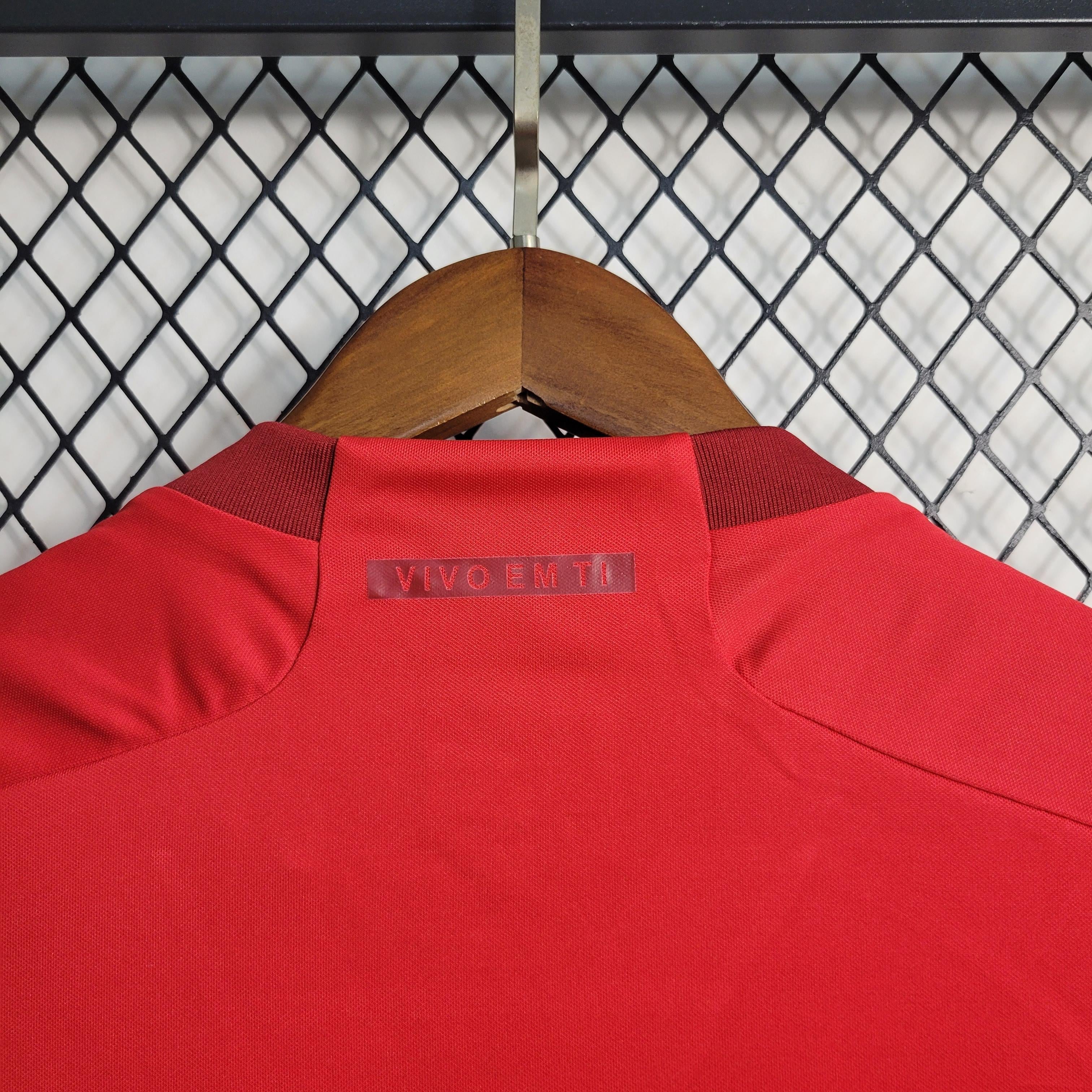 Camisa Feminina Internacional I 23/24 Vermelha