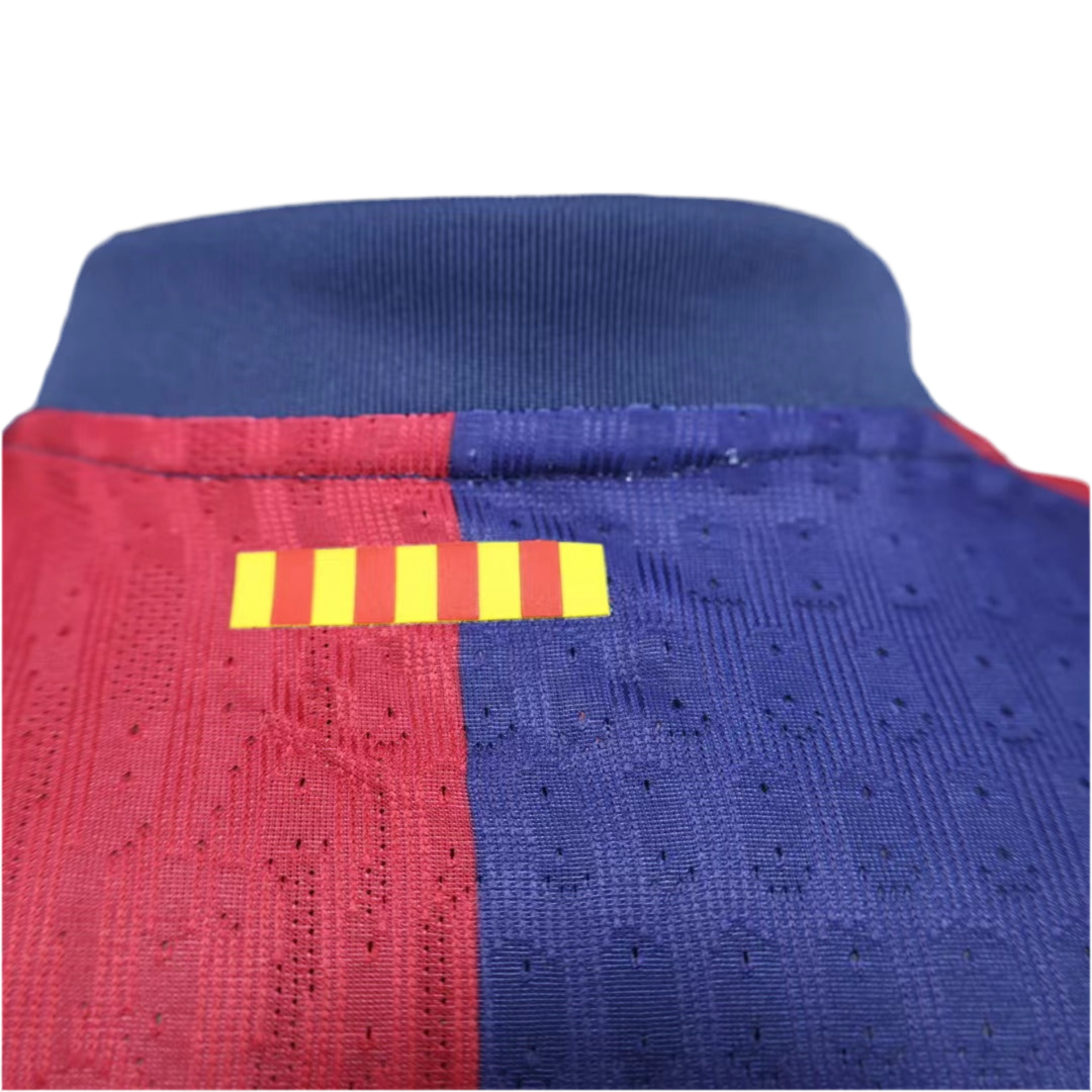 Camisa Barcelona I 24/25 Vermelha e Azul- Jogador