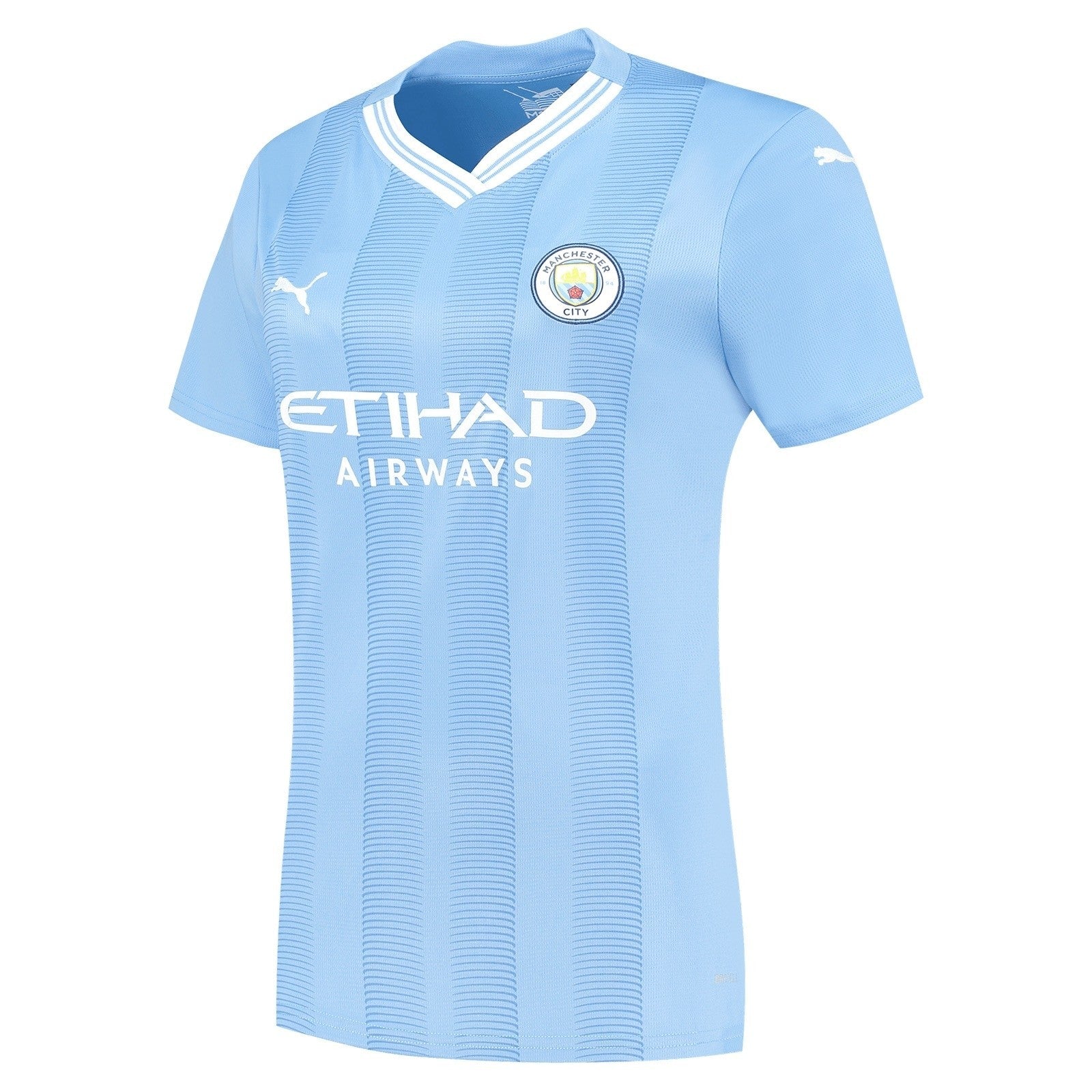 Camisa Feminina Manchester City I 23/24 Azul