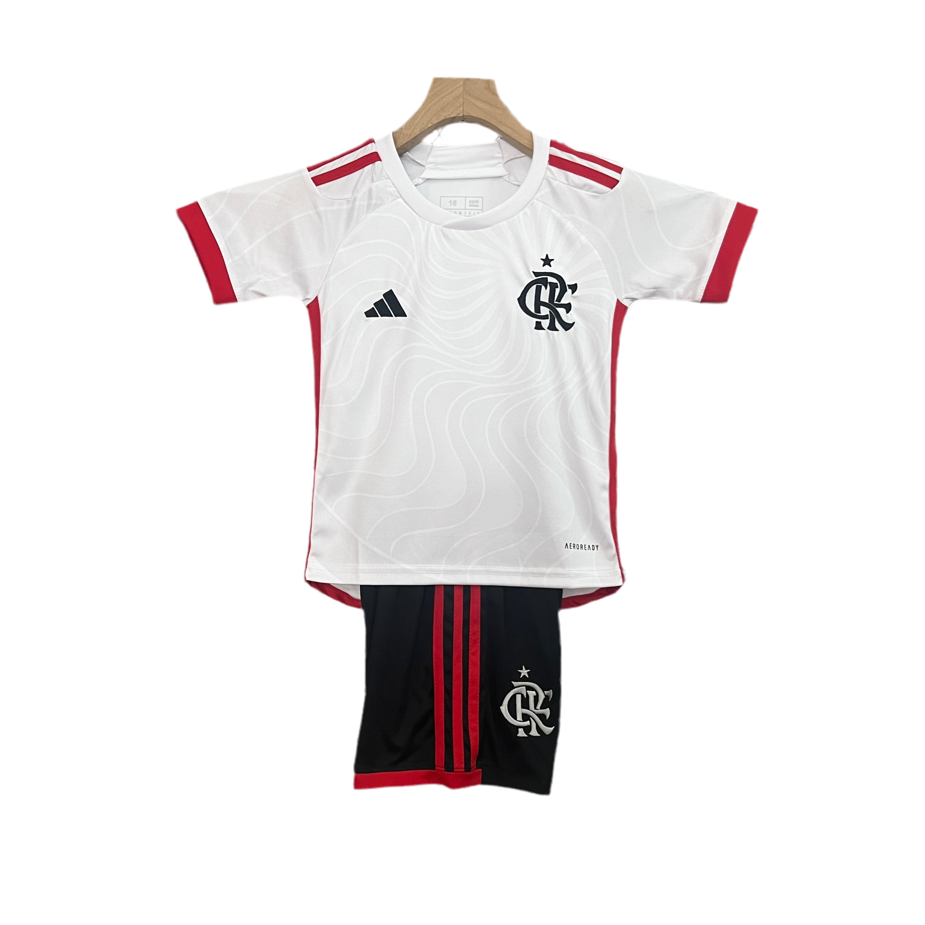 Kit infantil Flamengo II 24/25 - Branco
