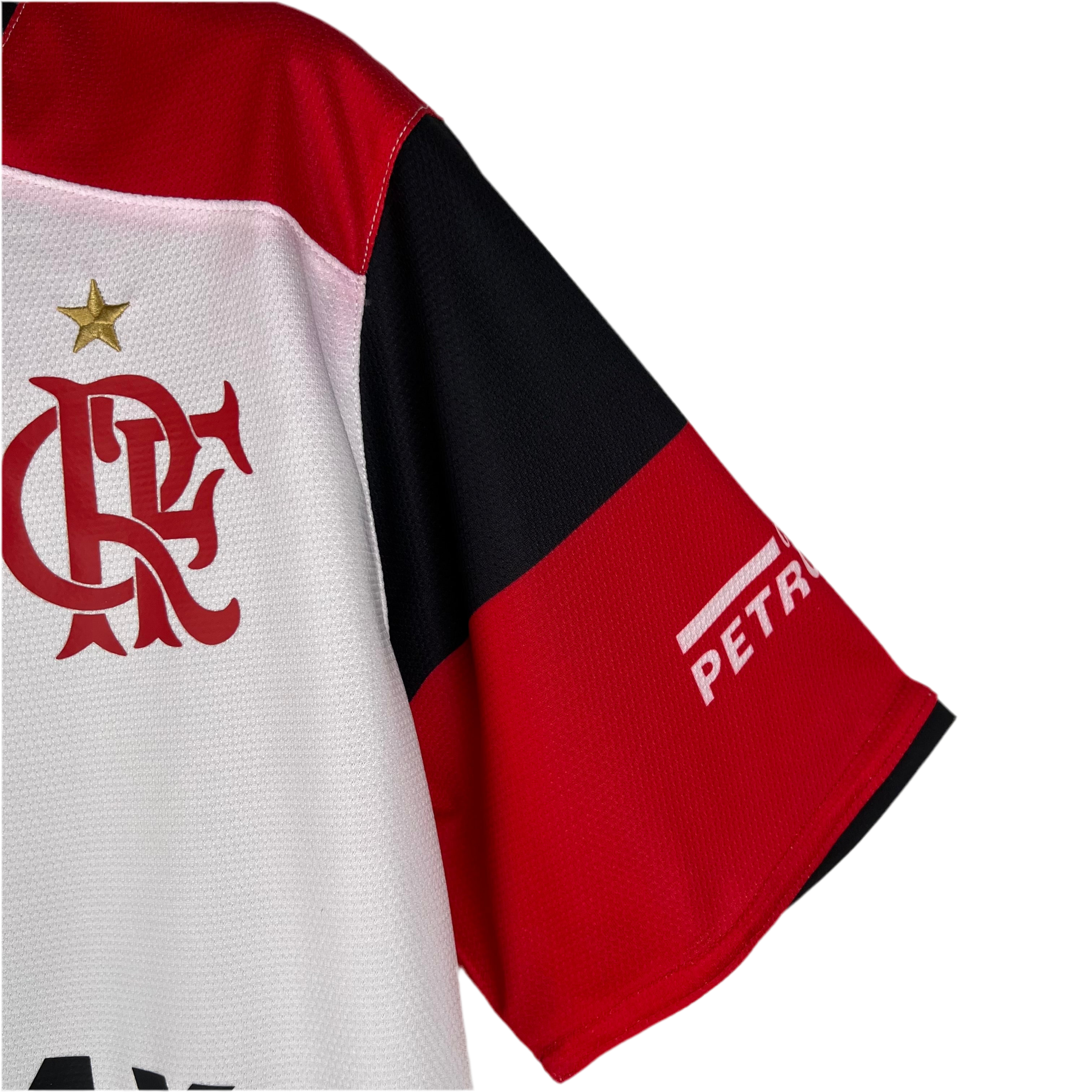 Camisa Flamengo Retrô Away - Branca