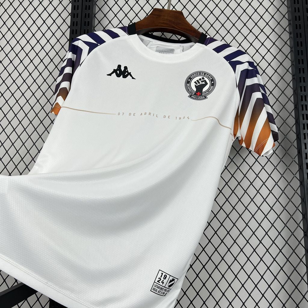 Camisa Vasco Pré-Jogo Branca 24/25