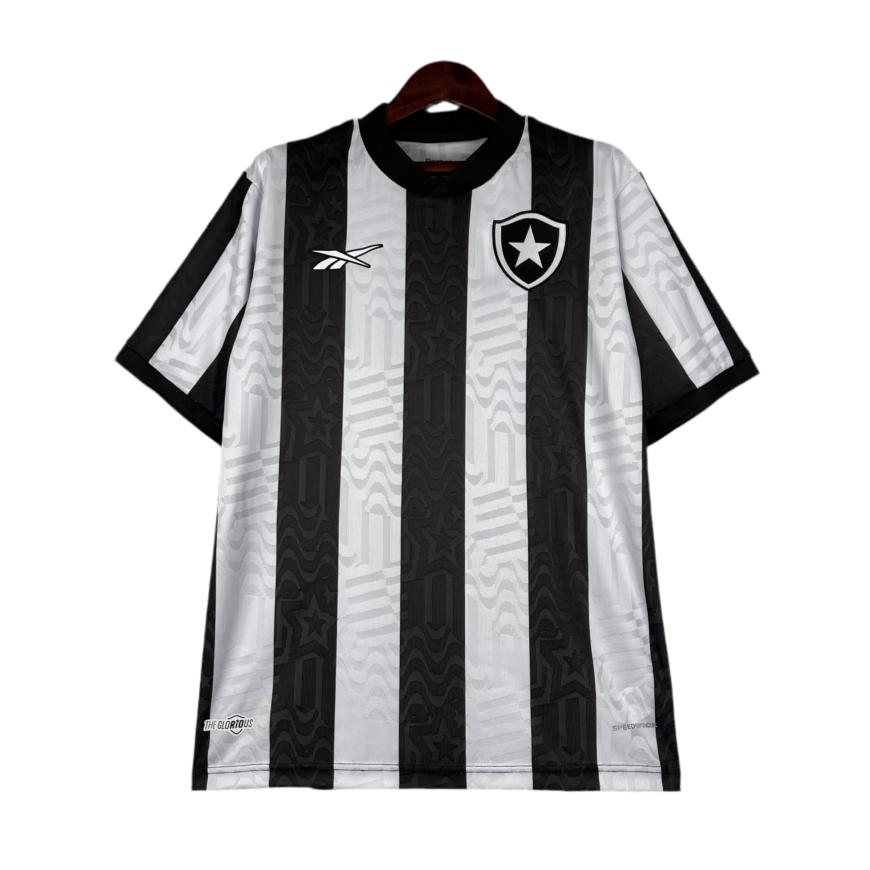 Camisa Botafogo I 23/24- Branco e Preto