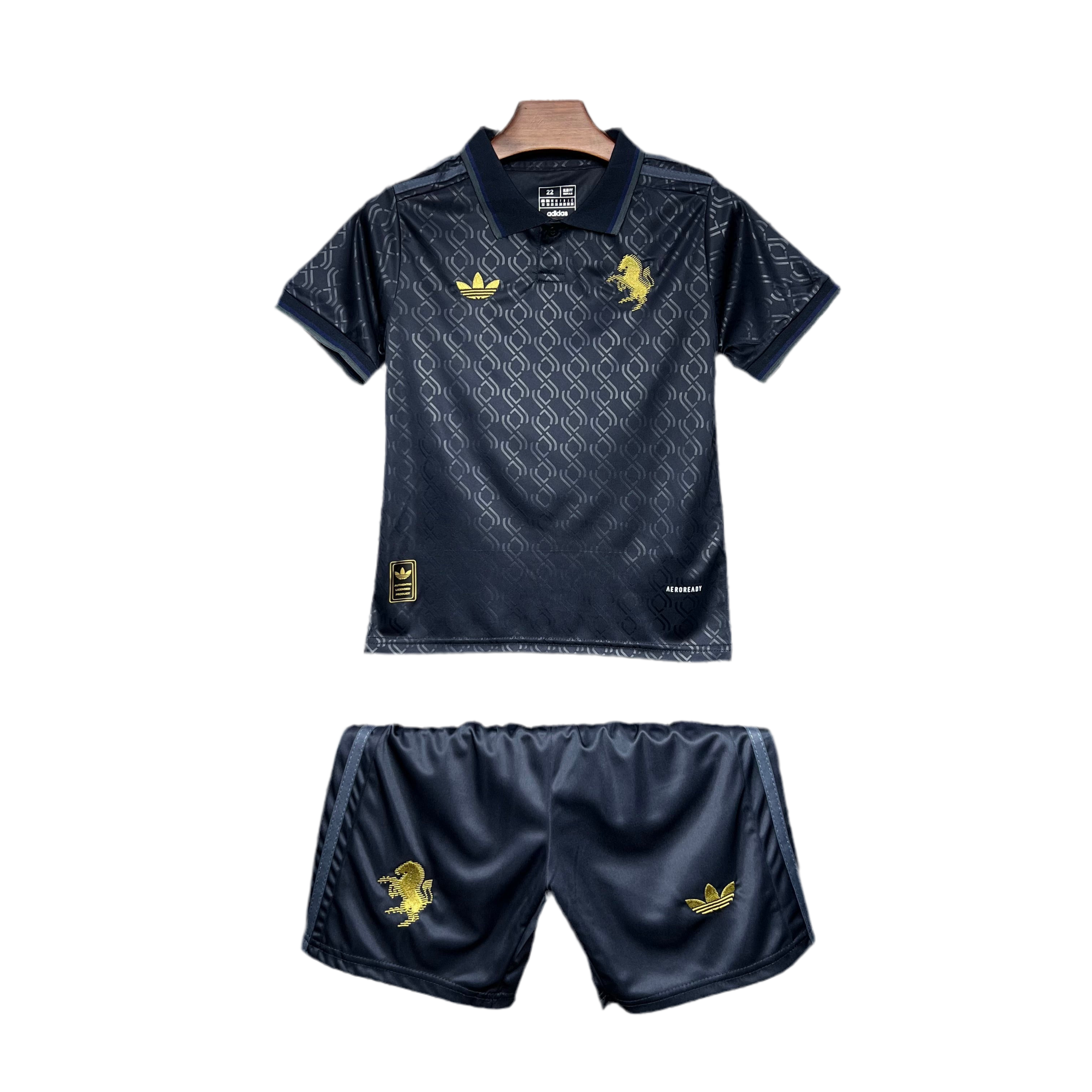 Kit infantil Juventus III 24/25 - Azul escuro