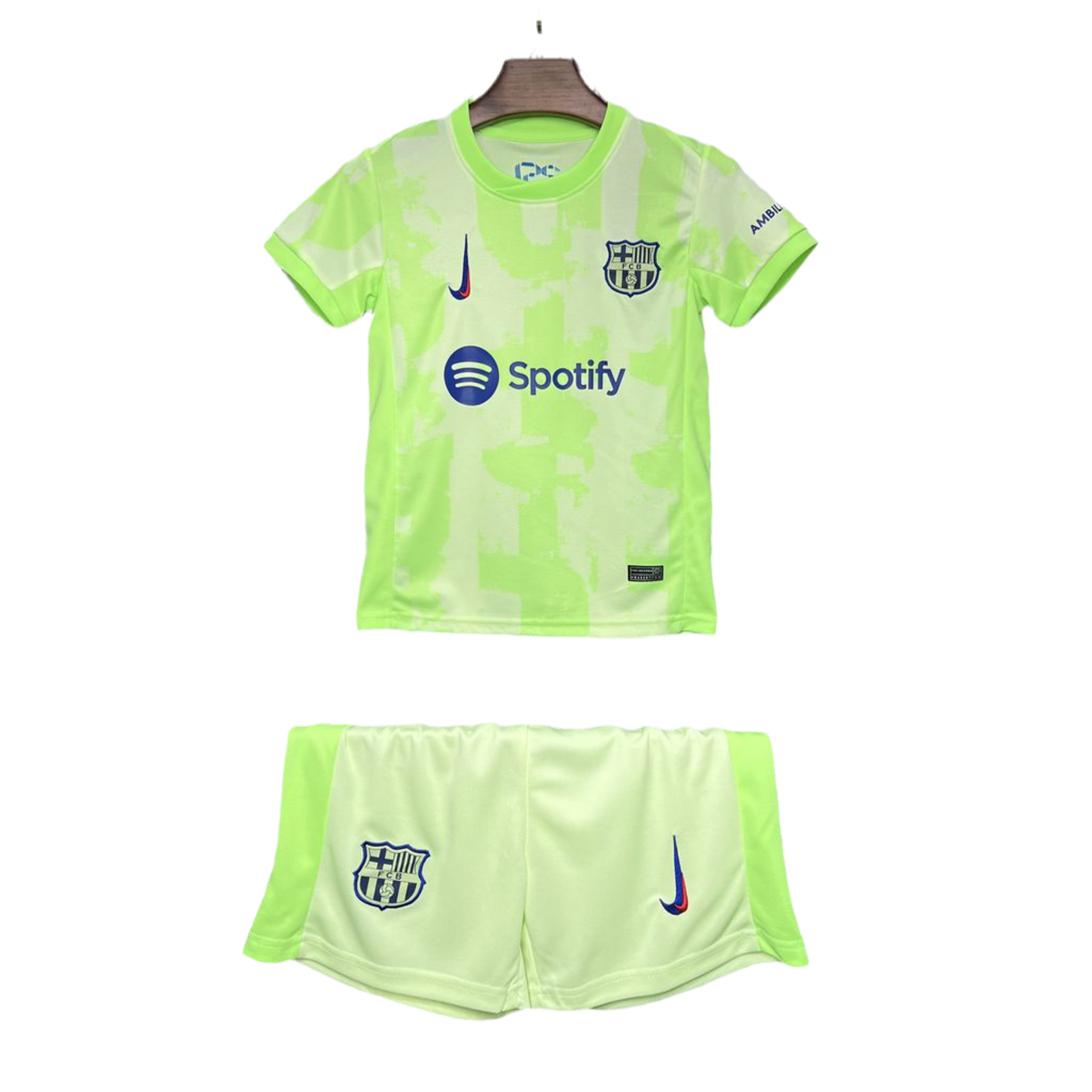 Kit infantil Barcelona III 24/25 - Verde