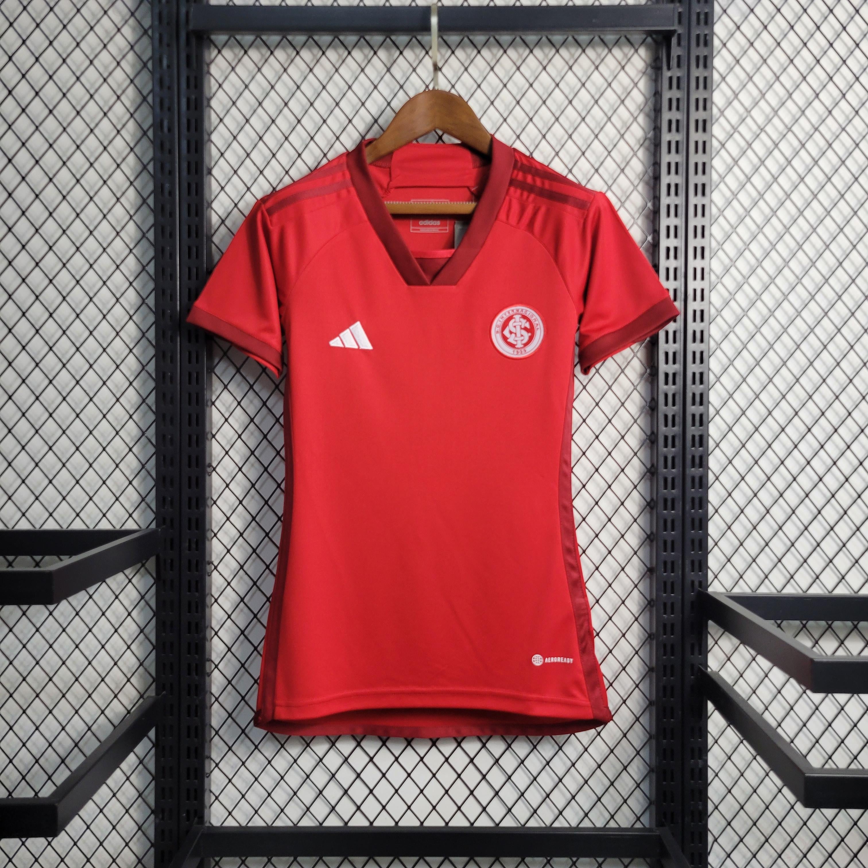 Camisa Feminina Internacional I 23/24 Vermelha