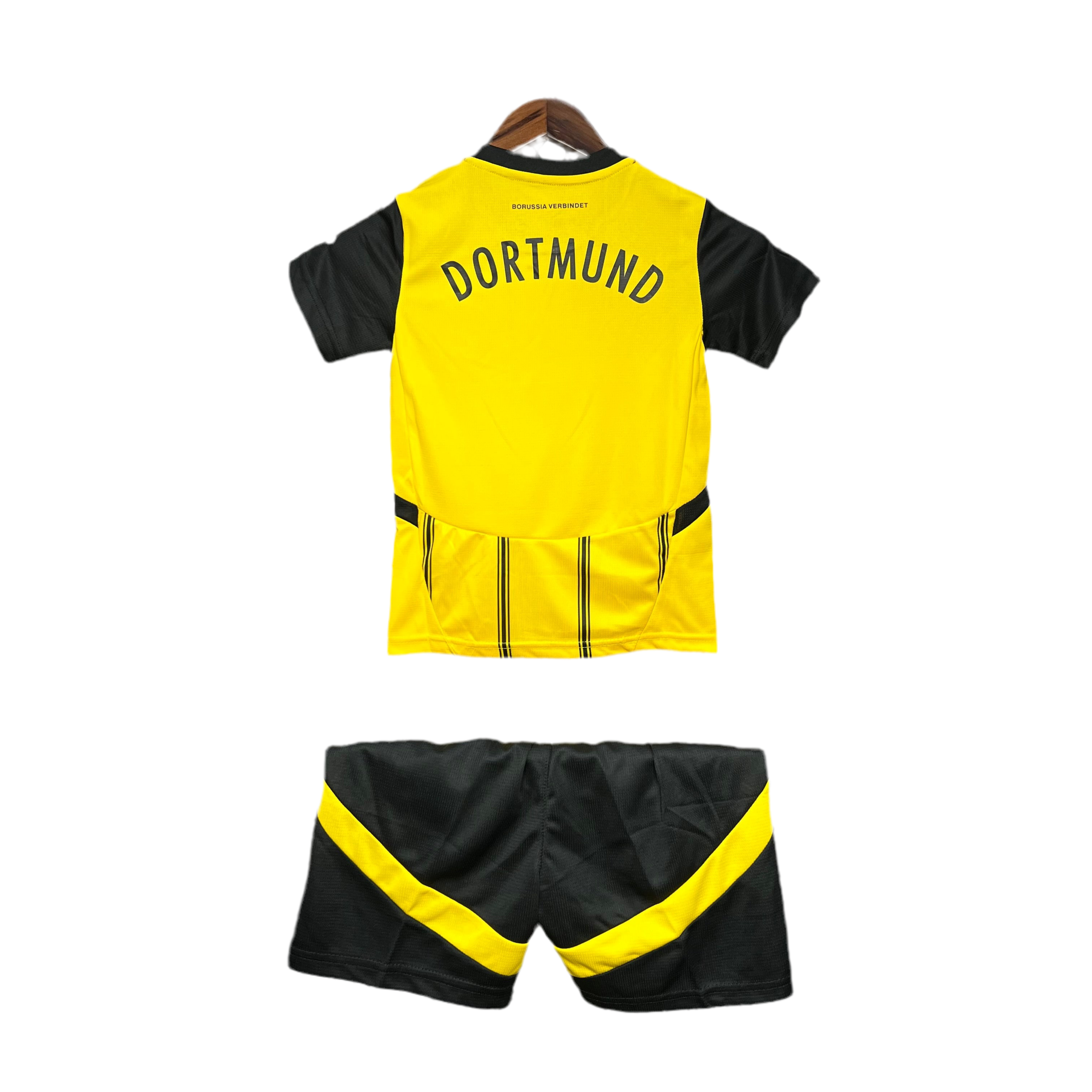 Kit infantil Borussia Dortmund I 24/25 - Amarelo