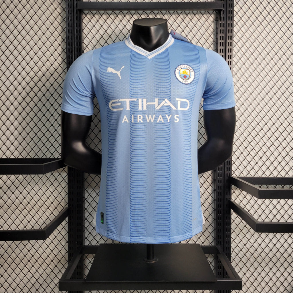 Camisa Manchester City I 23/24 - Azul - Masculino Jogador