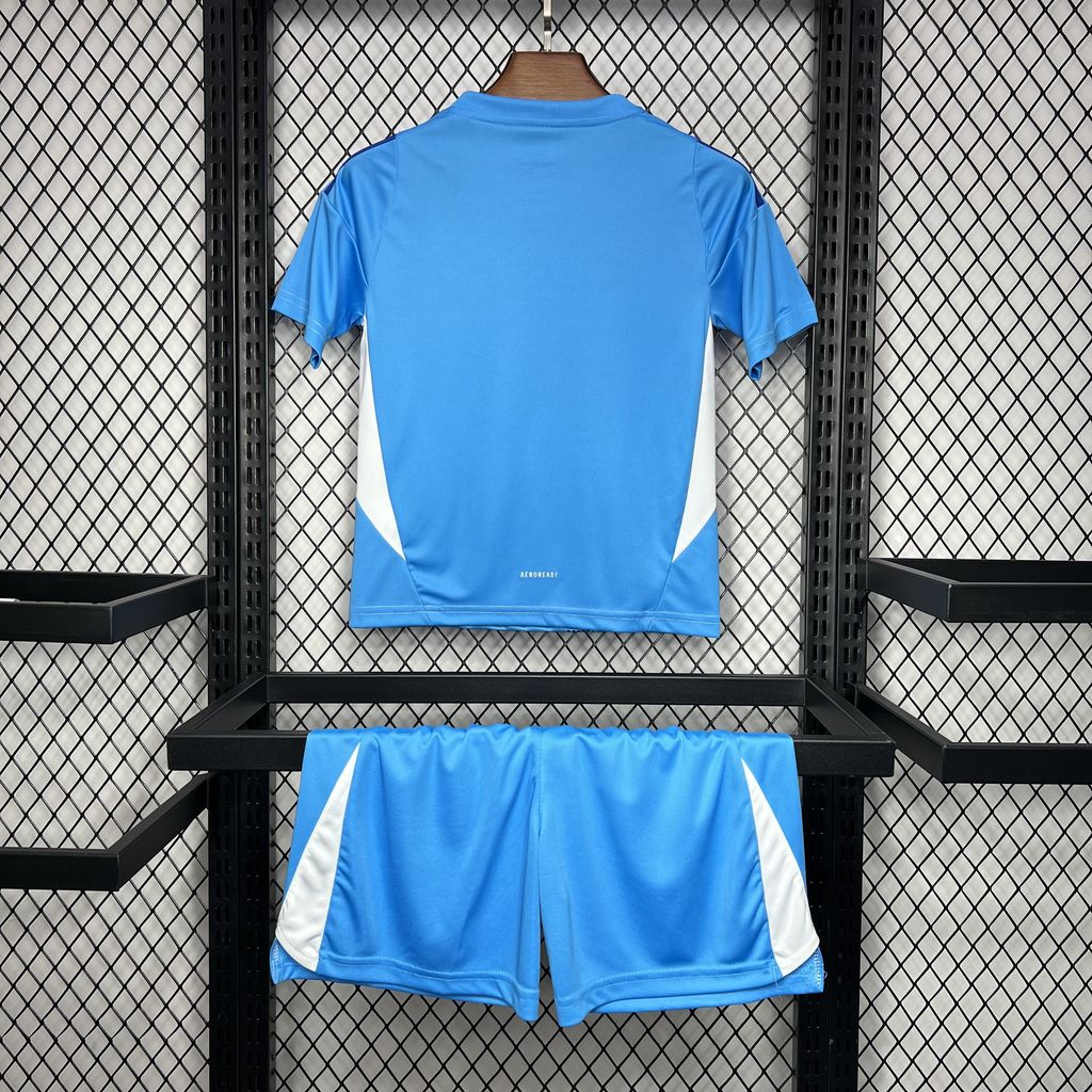 Kit infantil Real Madrid Goleiro 24/25 - Azul