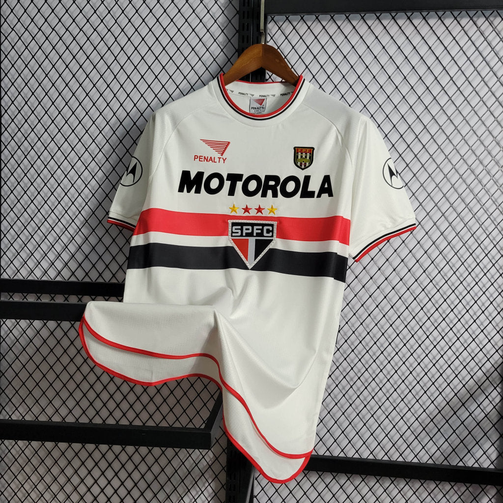 Camisa São Paulo Retrô 2000 - Branca