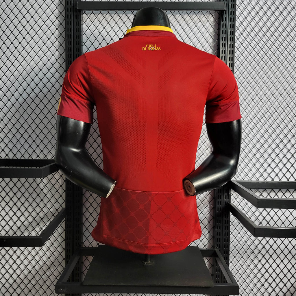 Camisa Roma I 23/24 Vermelha - New Balance - Jogador