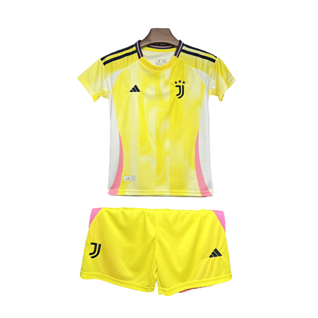 Kit infantil Juventus II 24/25 - Amarelo