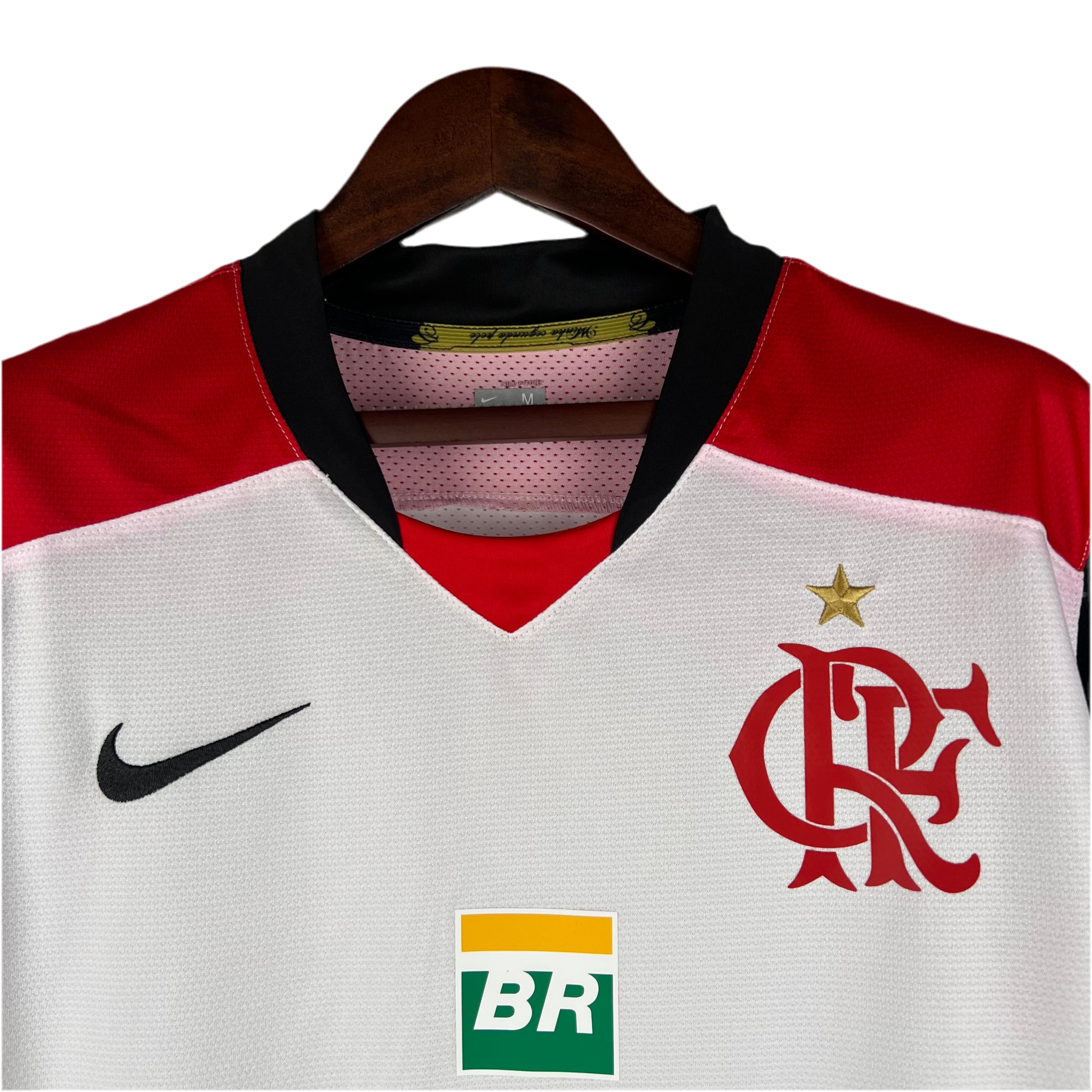 Camisa Flamengo Retrô Away - Branca