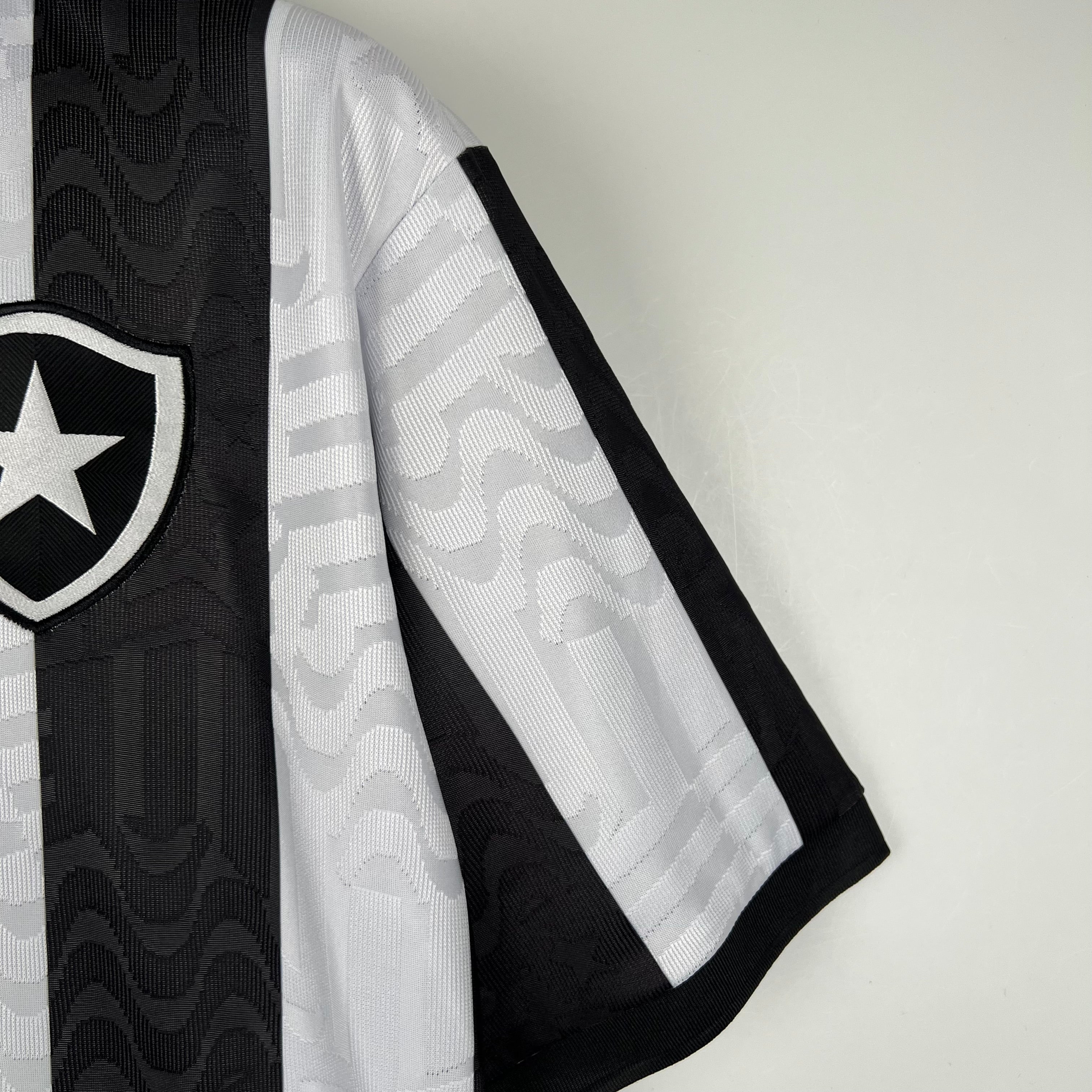 Camisa Botafogo I 23/24- Branco e Preto