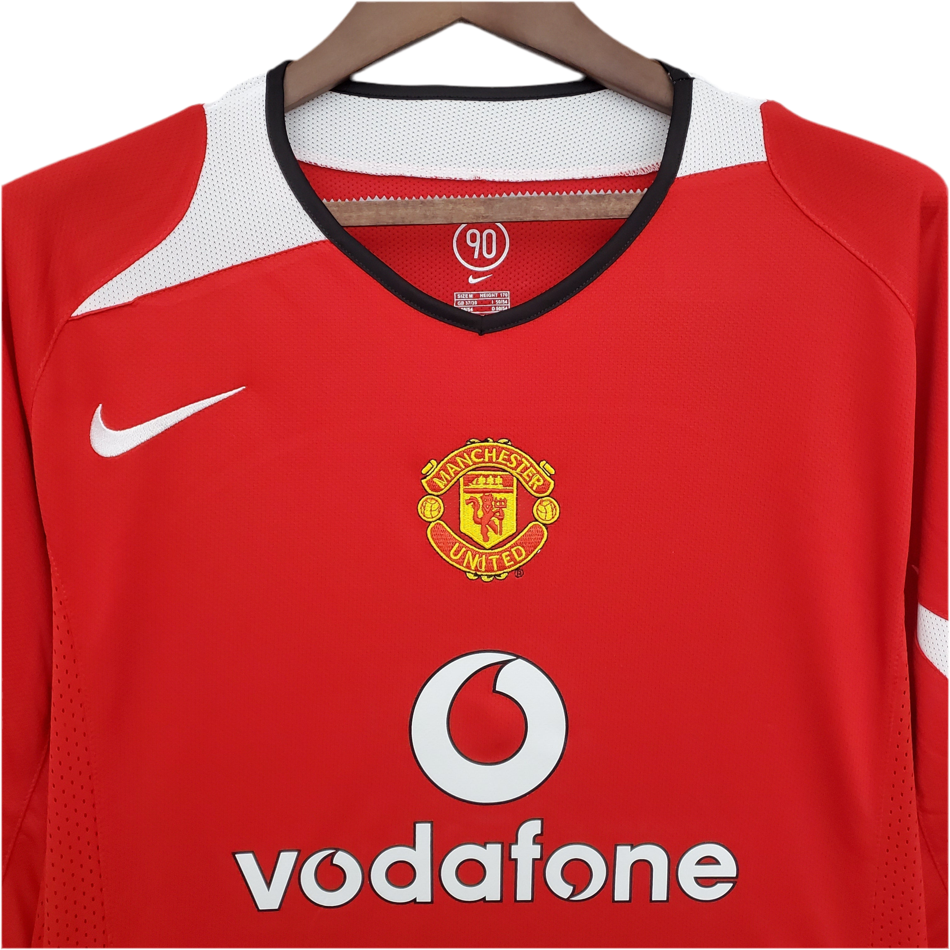 Camisa Manga Longa Manchester United 04/06 Vermelho