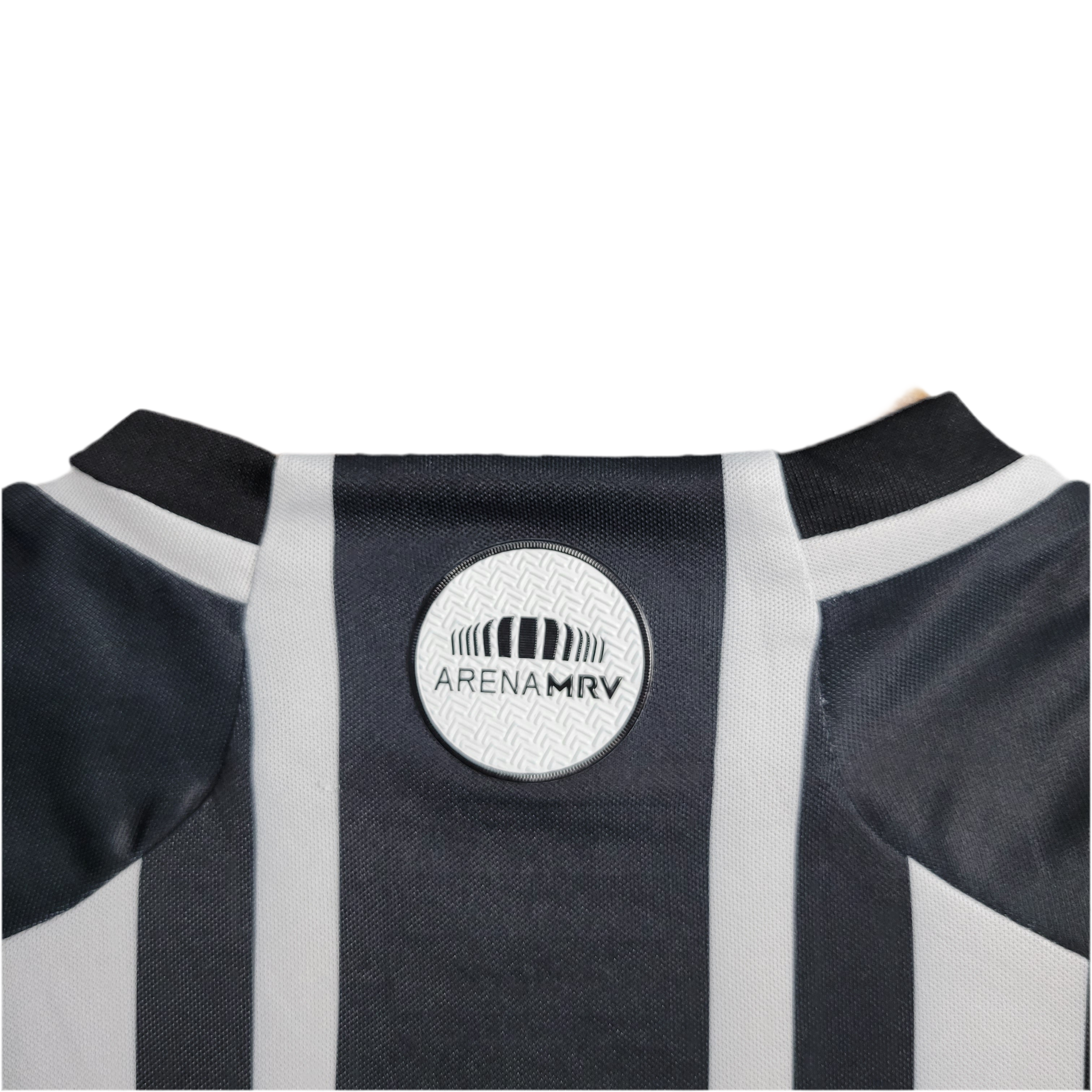 Camisa Atlético Mineiro I 23/24 Preto e Branca