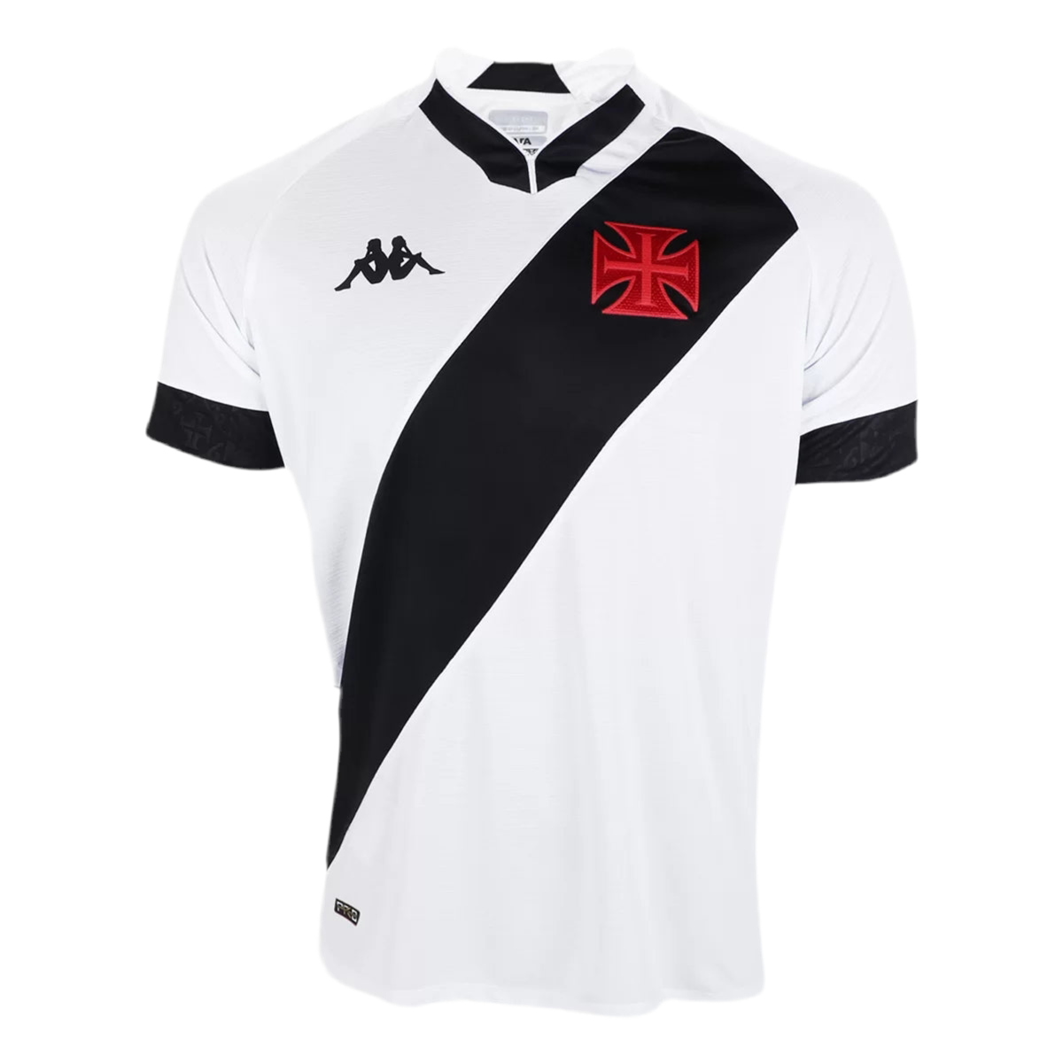 Camisa Vasco II 22/23- Branco com listra Preta