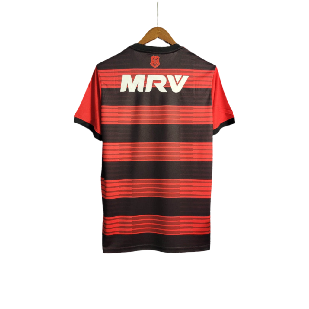 Camisa Flamengo Retrô 2018/2019 - Vermelha e Preta
