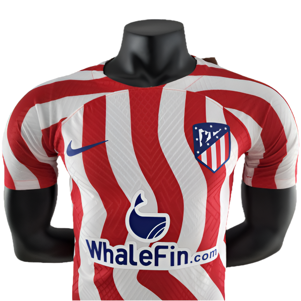 Camisa Atlético de Madrid I 22/23 Vermelha e Branca - Masculino Jogador