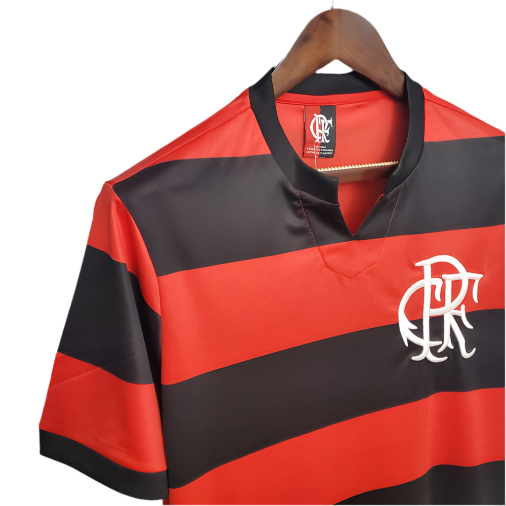 Camisa Flamengo Retrô 1978/1979 Vermelha e Preta