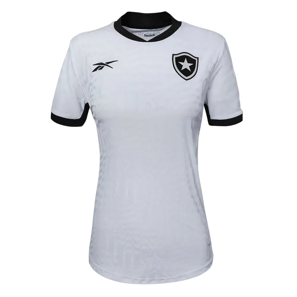 Camisa Botafogo II 23/24 Feminina- Branco e Preto