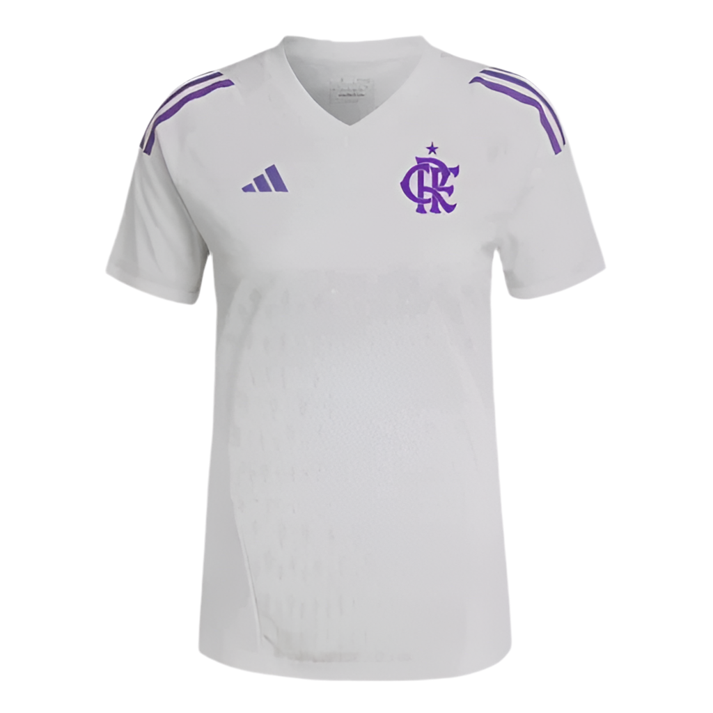 Camisa de Goleiro Flamengo Branca 23/24 Branca