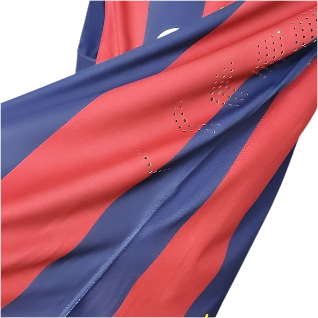 Camisa Barcelona Retrô 2014/2015 Azul e Grená