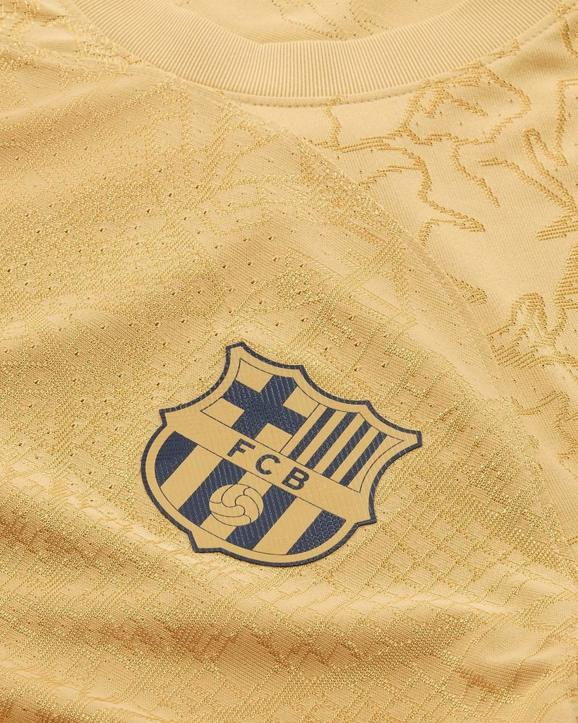 Camisa Barcelona II 22/23 Dourada