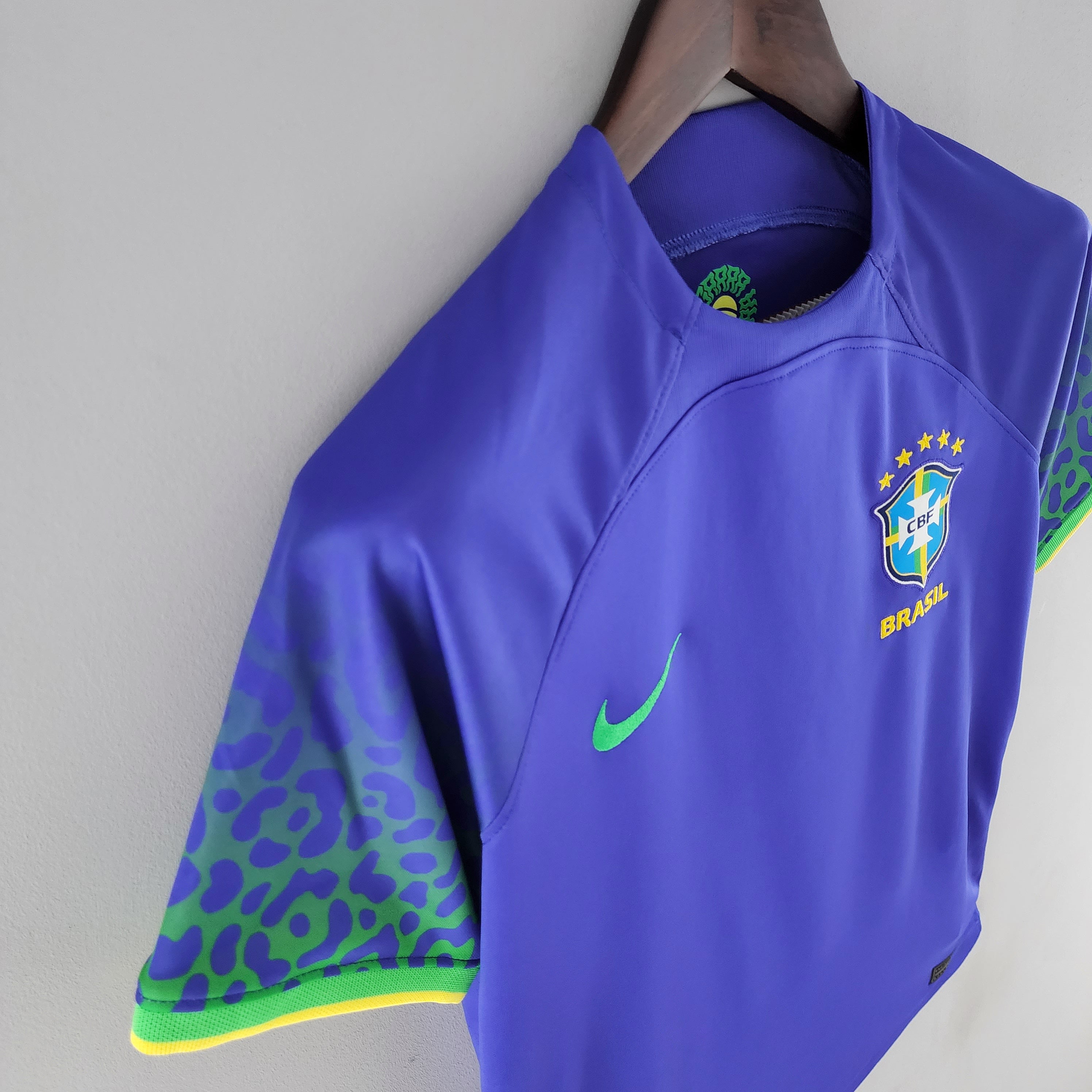Camisa Feminina Seleção Brasil II 22/23 Azul
