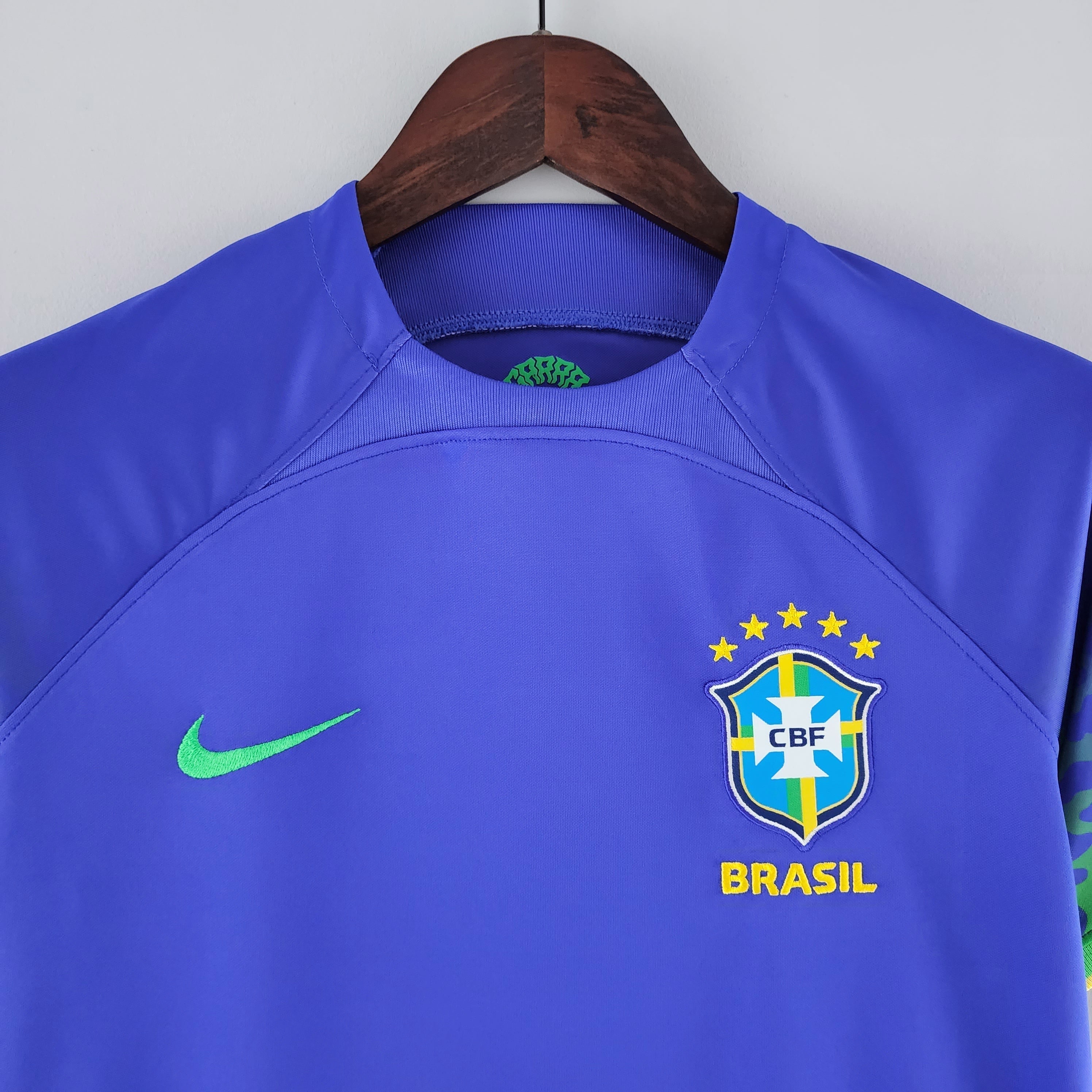 Camisa Feminina Seleção Brasil II 22/23 Azul