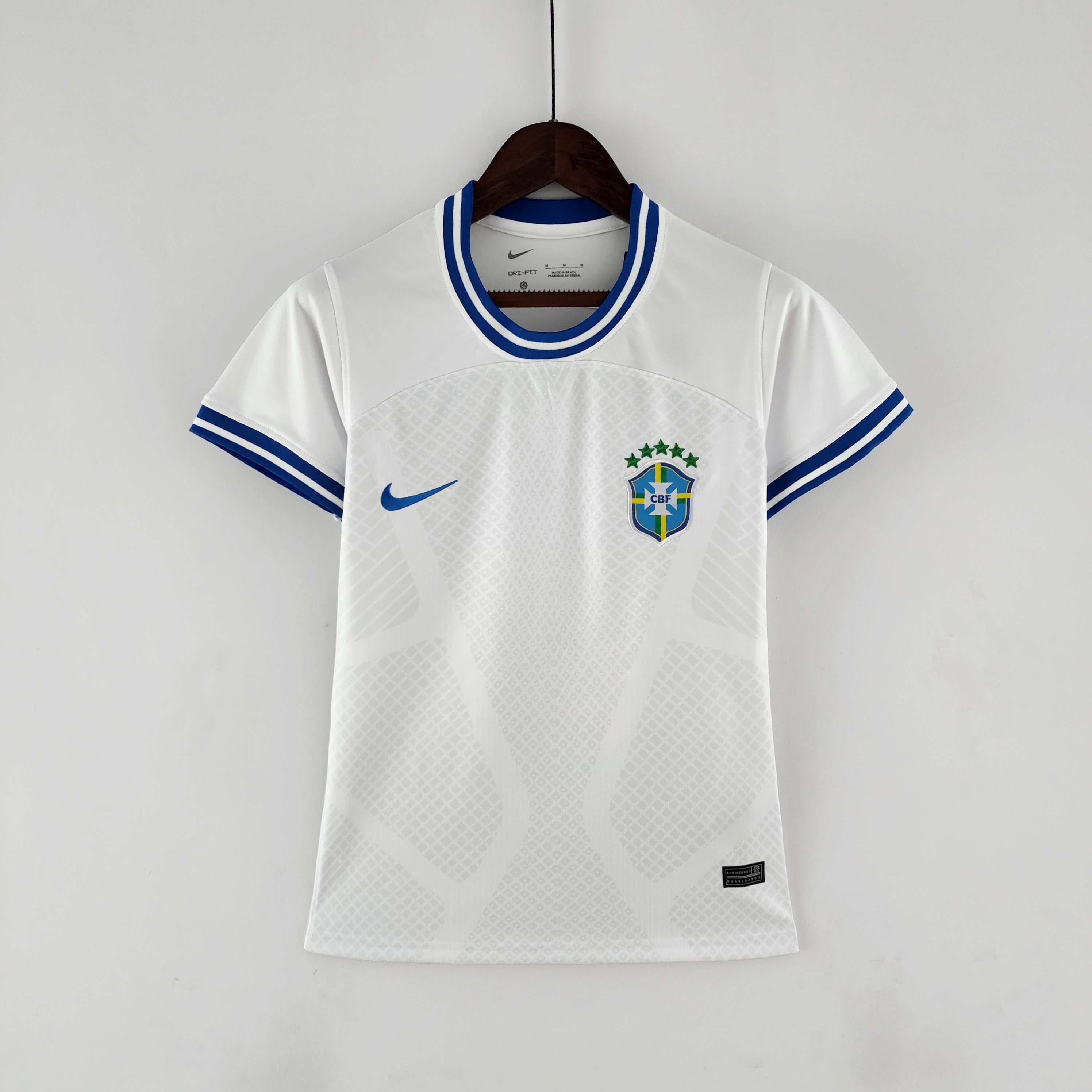 Camisa Feminina Seleção Brasil2022 - Branca - Conceito Branca