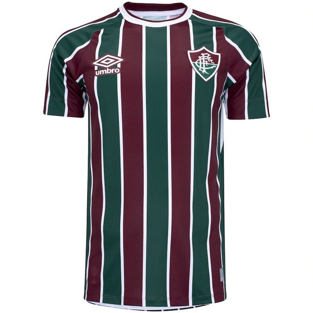 Camisa Fluminense I 21/22 Vinho e Verde